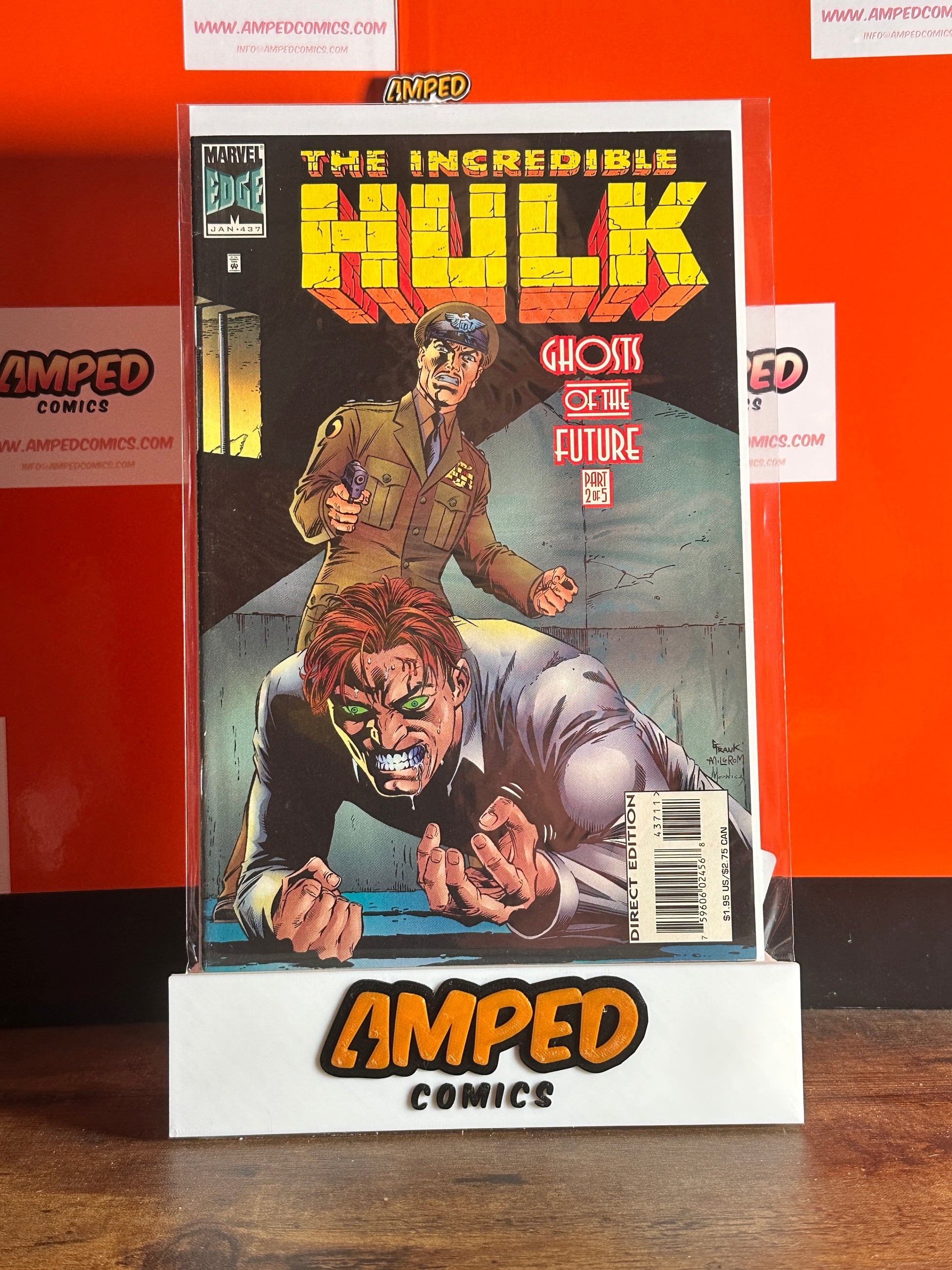 The Incredible Hulk #437 Marvel (Jan 1996) Ghost of the Future Part 2 of 5