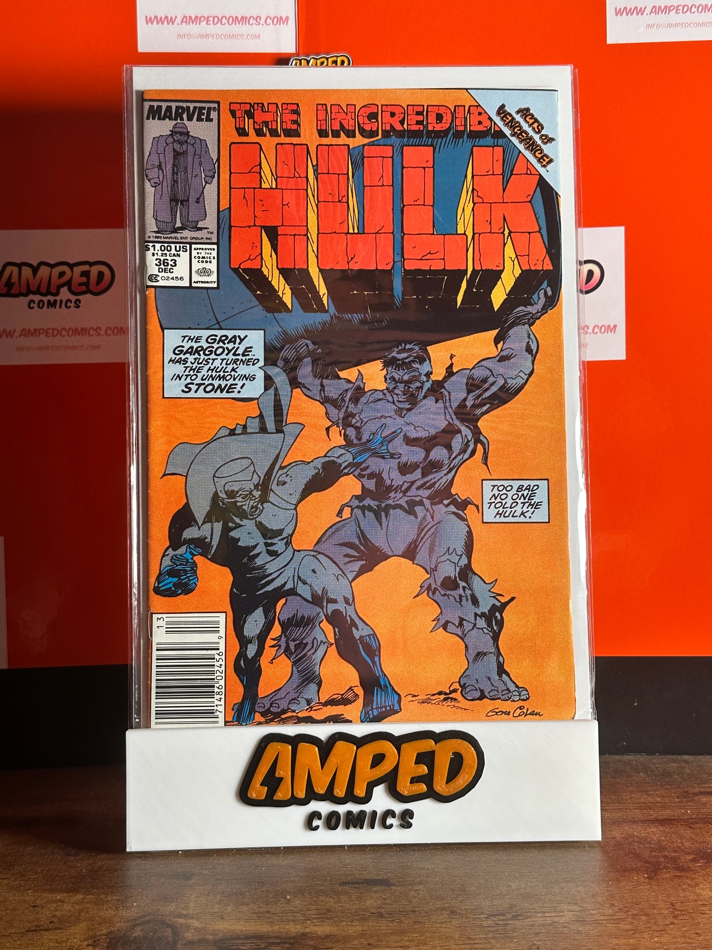 The Incredible Hulk #363 Marvel Comics Dec 1989
