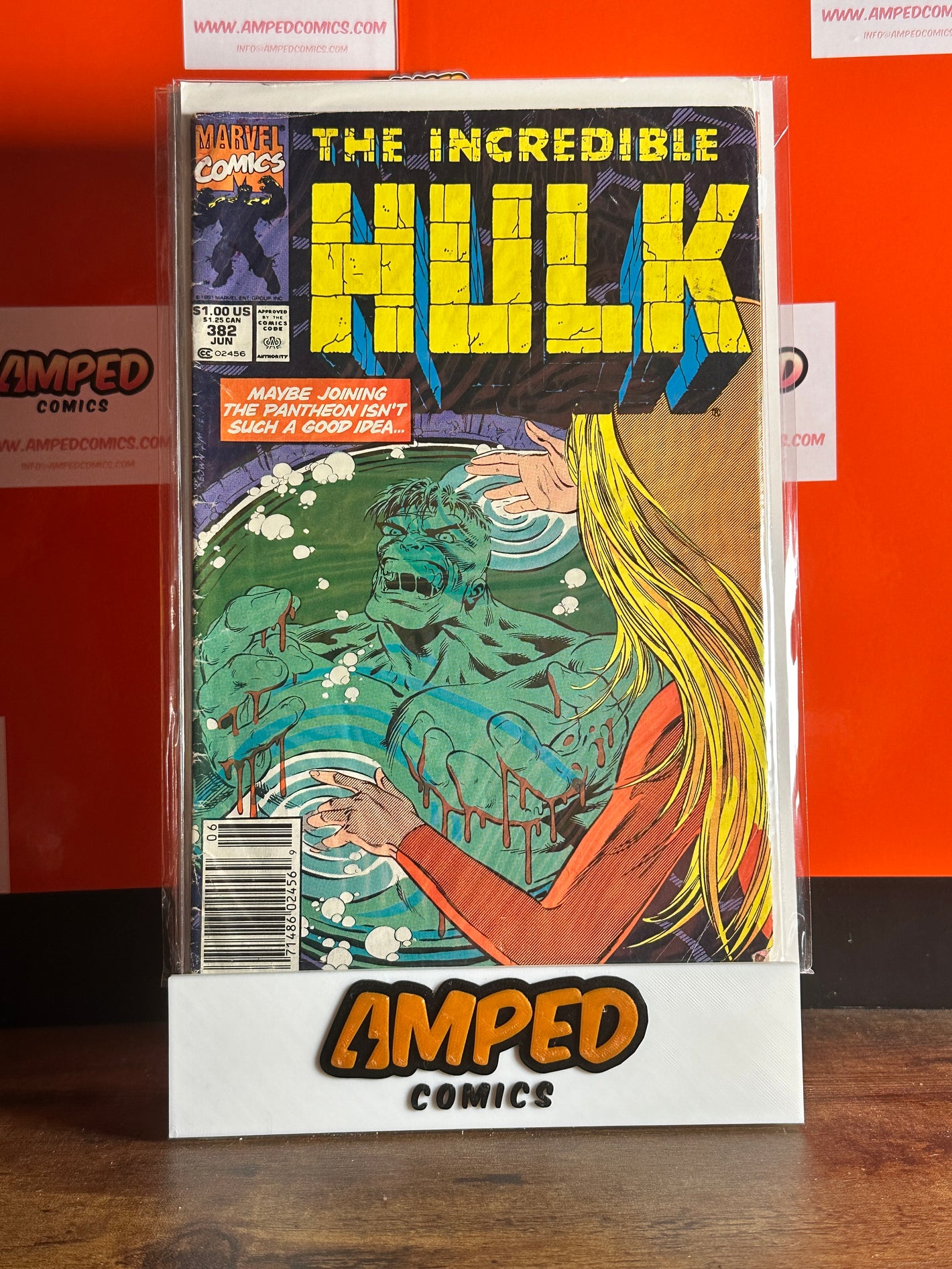 The Incredible Hulk #382 Marvel Comics Jun 1991 MID GRADE NEWSSTAND