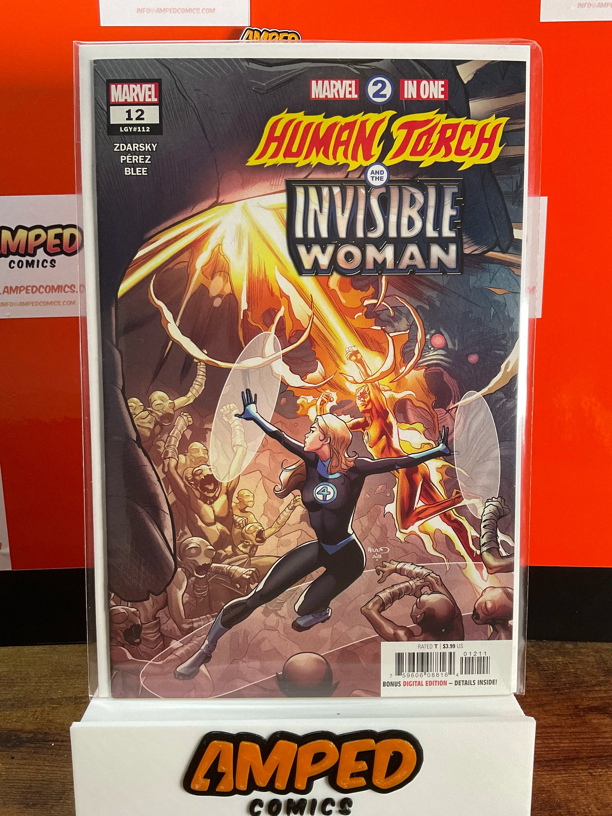 Marvel 2 in One 12 Human Torch Invisible Woman (2018) Zdarsky