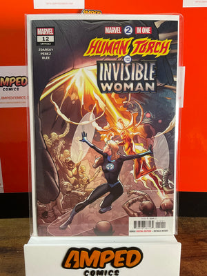 Marvel 2 in One 12 Human Torch Invisible Woman (2018) Zdarsky