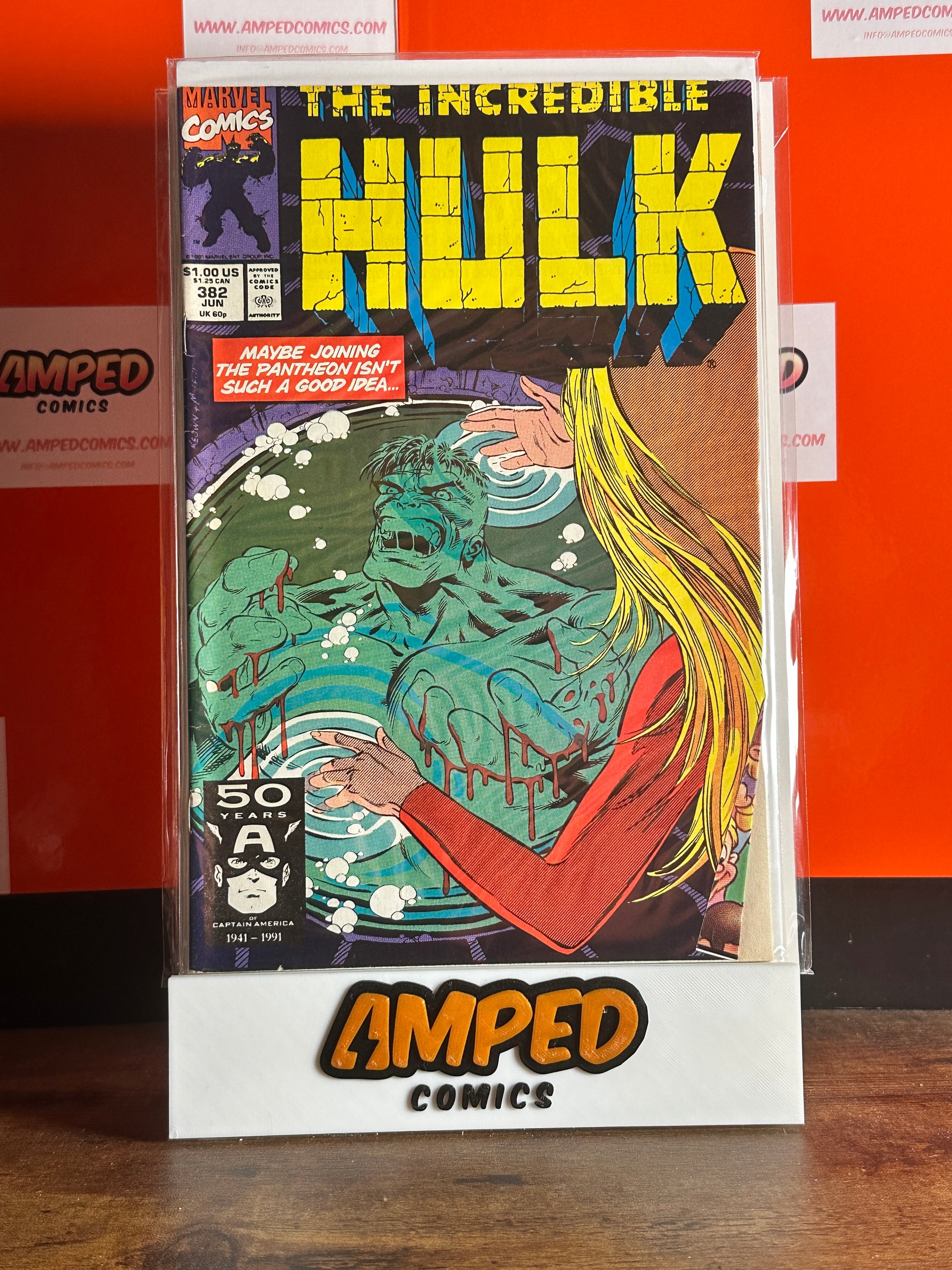 The Incredible Hulk #382 Marvel Comics (June 1991)