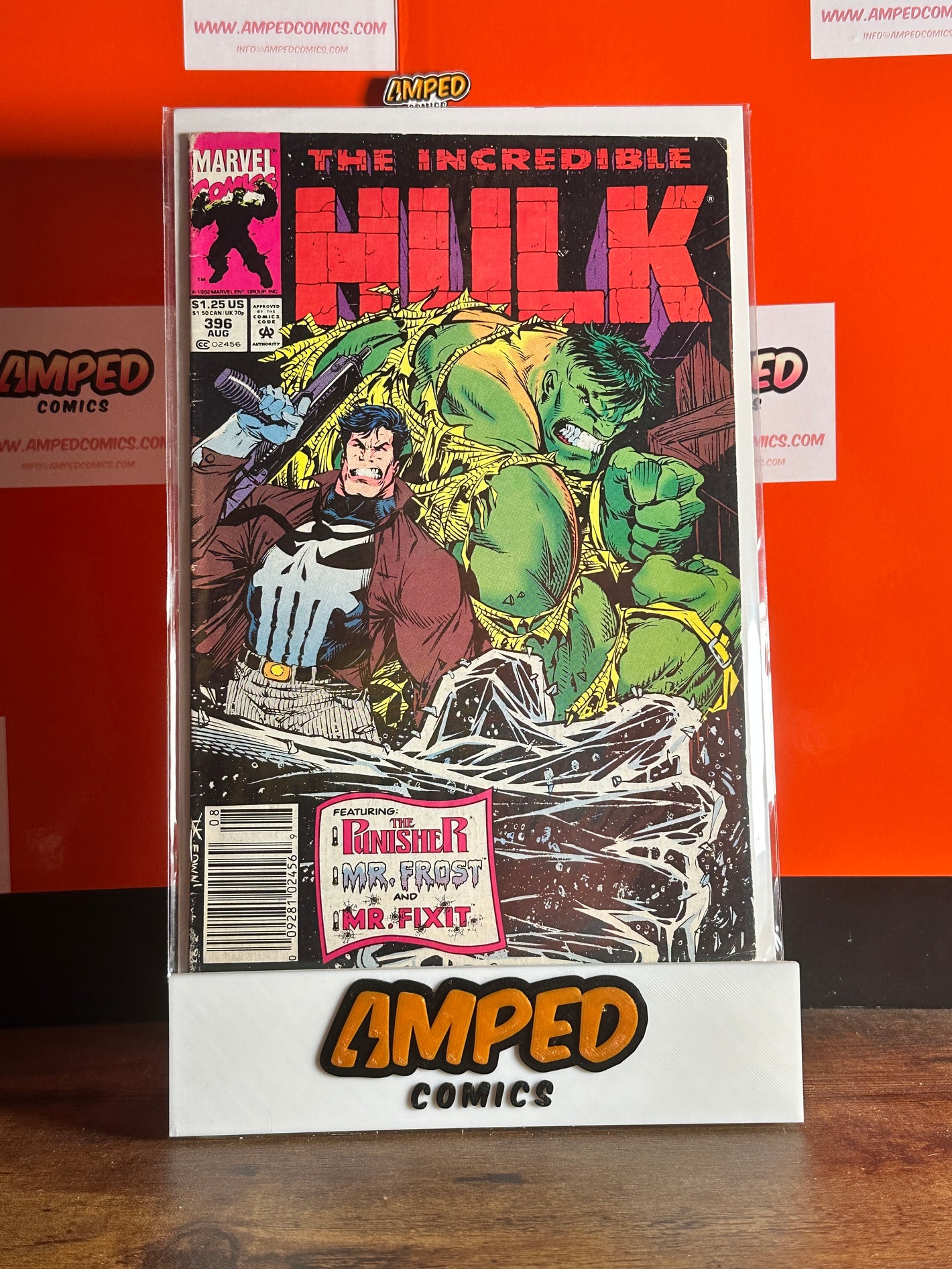 The Incredible Hulk #396 Marvel Comics Aug 1992 MID GRADE