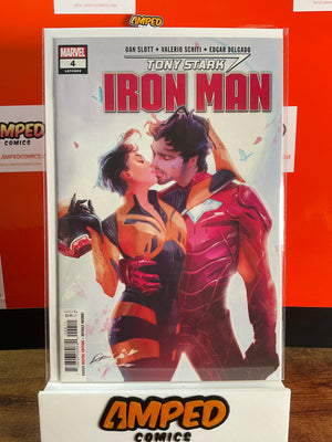 Tony Stark Iron Man 4 Marvel Comics 2018 Dan Slott Valerio Schiti