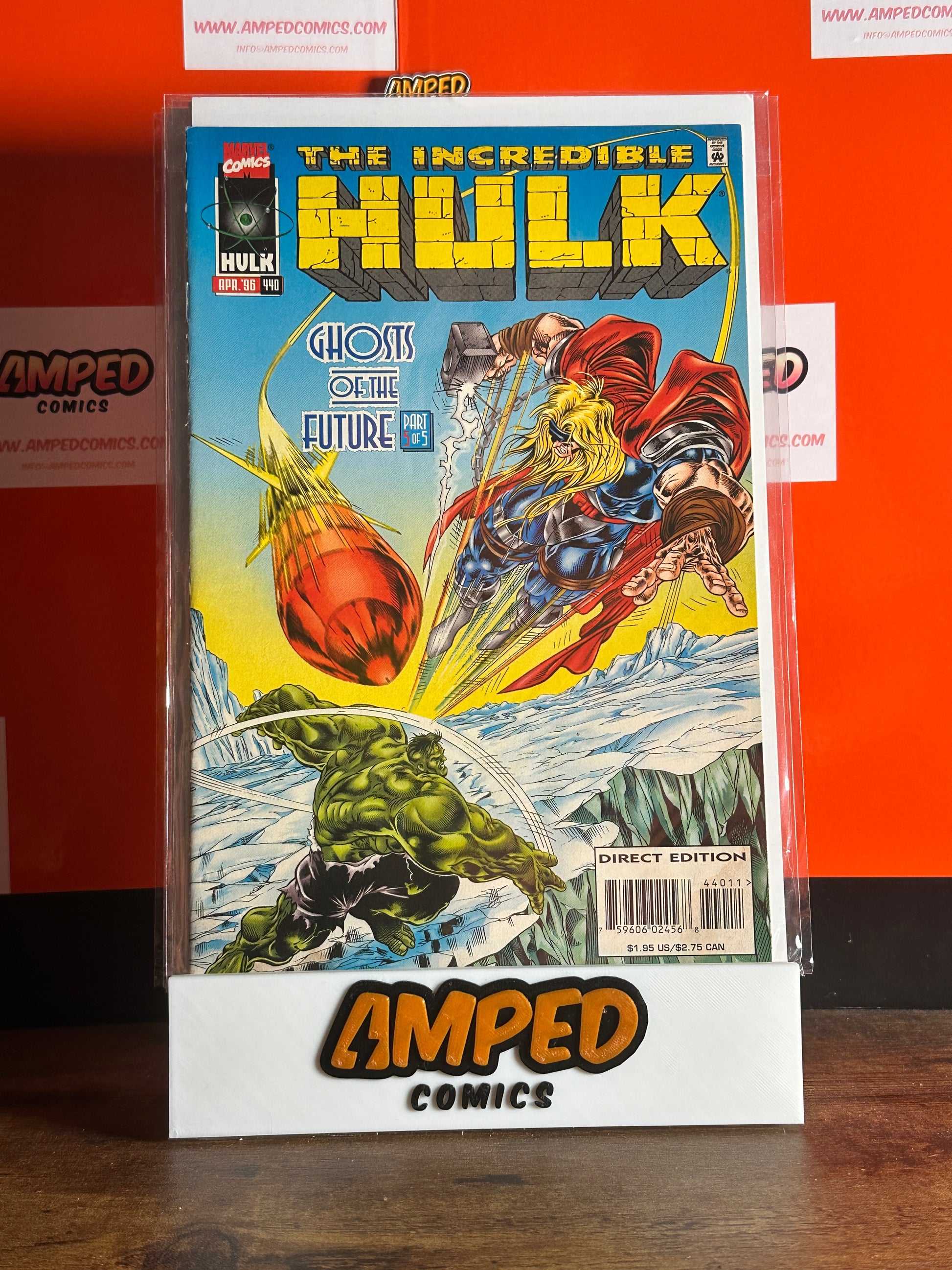 The Incredible Hulk #440 Marvel Comics Apr 1996 Direct Edition