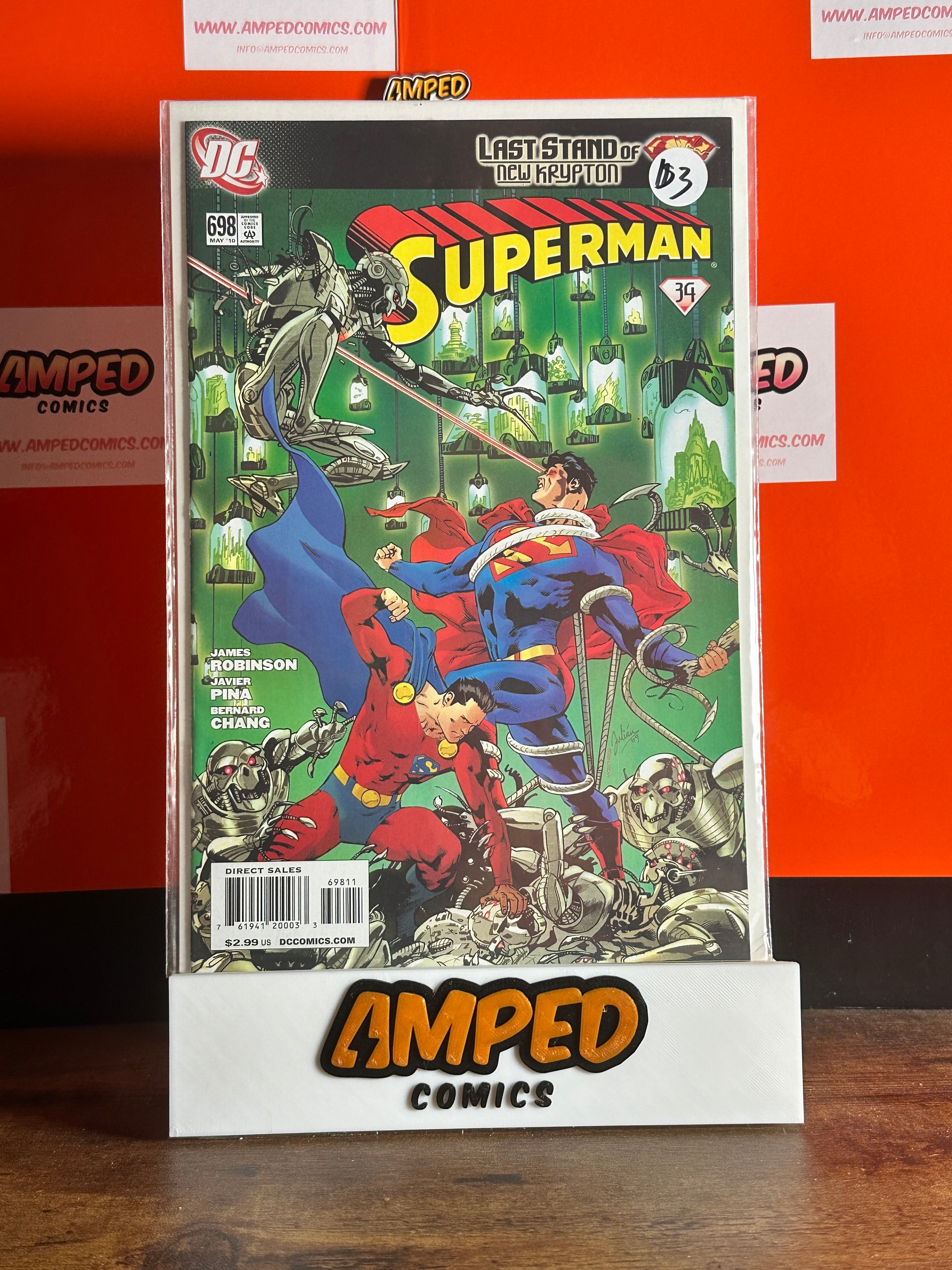 Superman #698 DC Comics May 2010 Last Stand of New Krypton