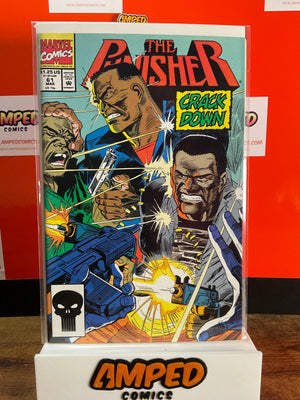 The Punisher 61 Marvel Comics March 1992 Crack Down Cover