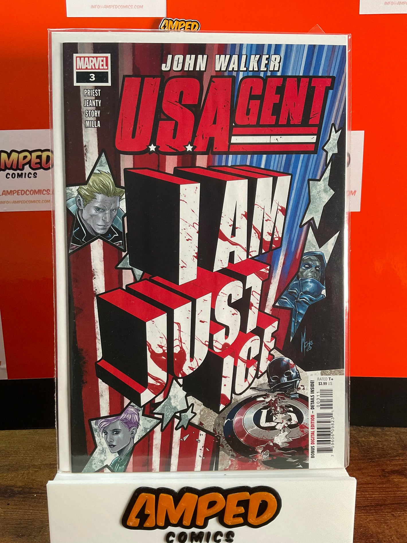 John Walker U.S.Agent 3 Marvel Comics 2021