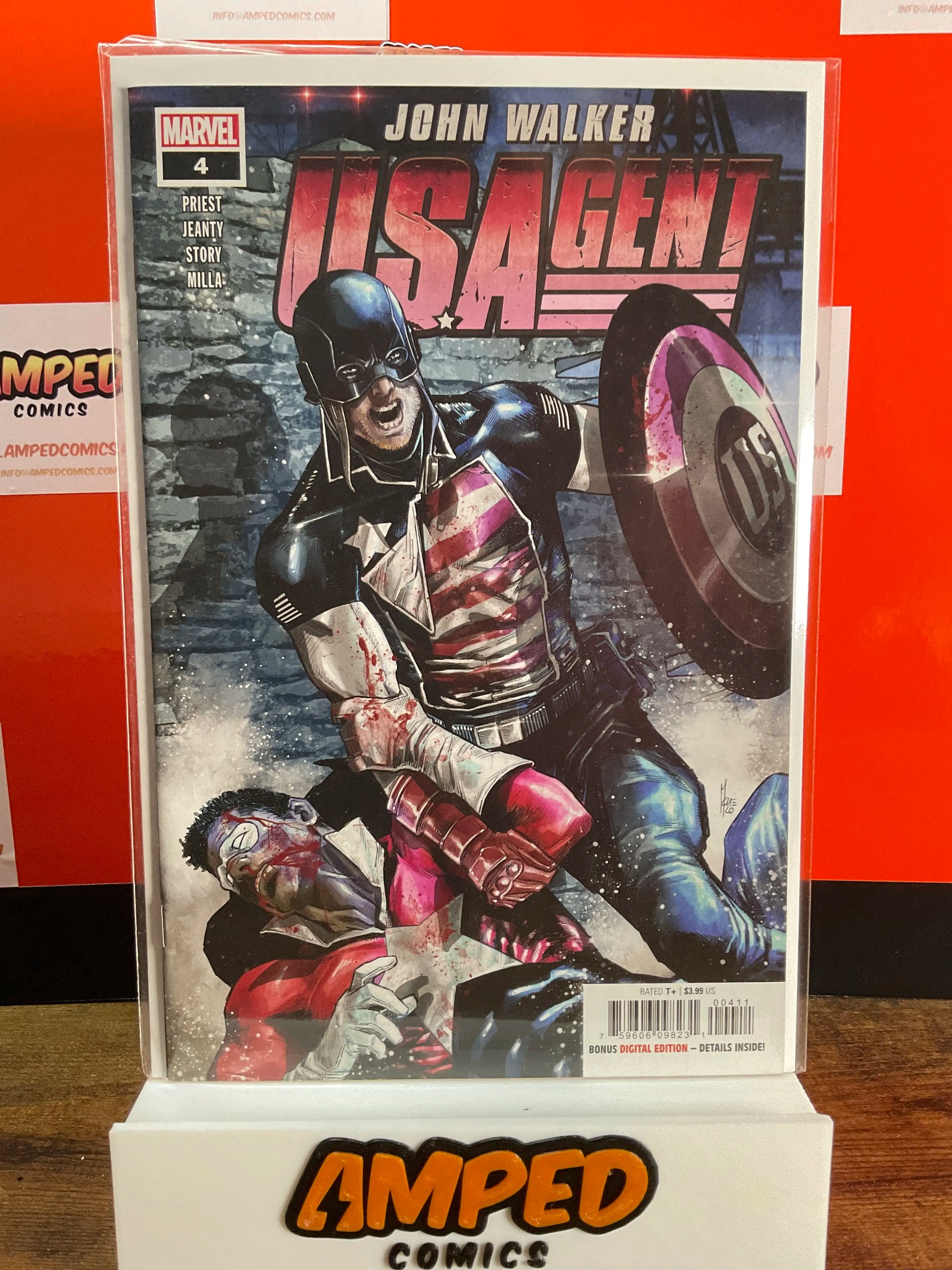 John Walker U.S.Agent 4 Marvel Comics 2021