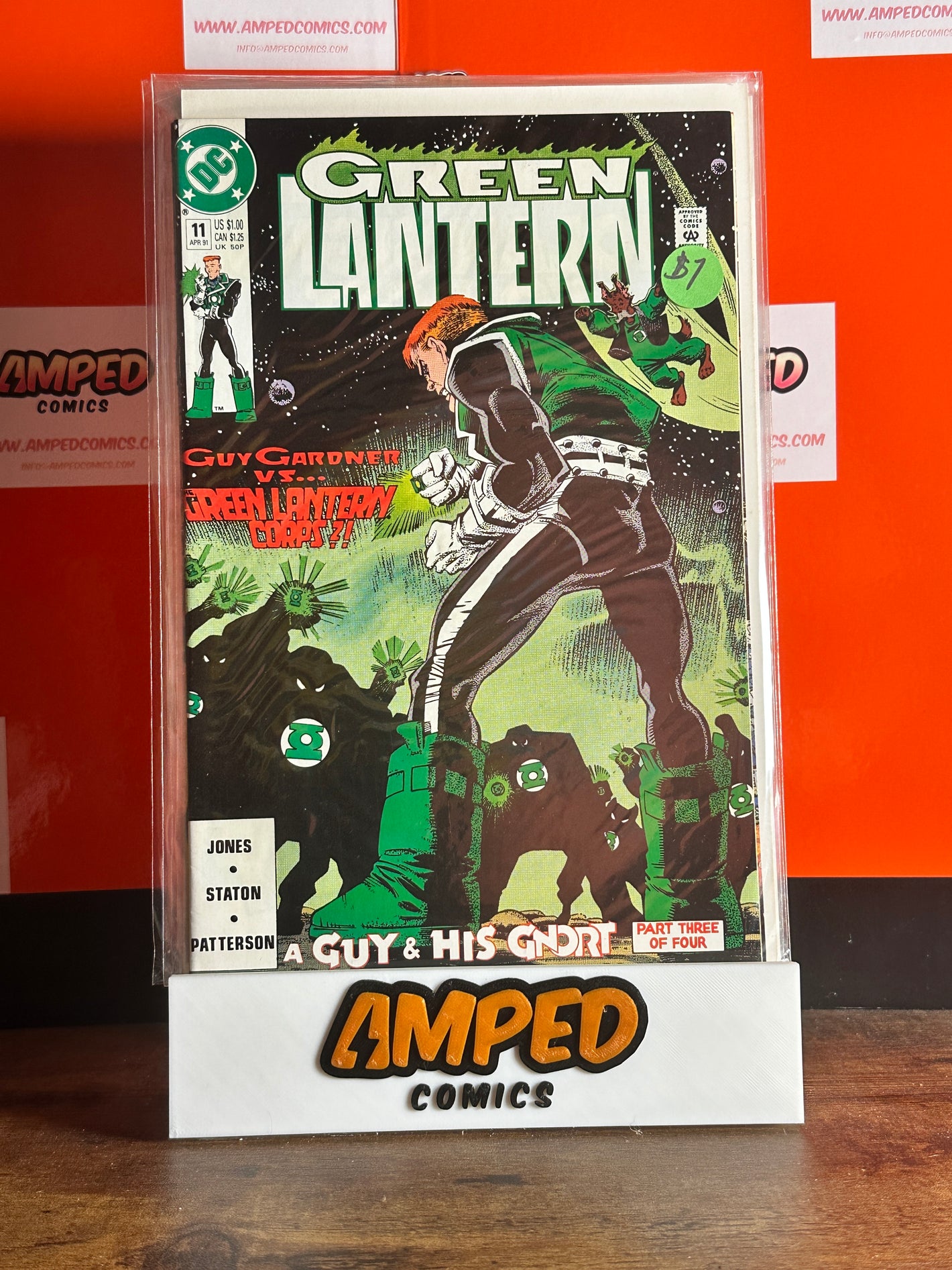 Green Lantern #11 DC Comics Apr 1991 Guy Gardner A Guy & His G'nort
