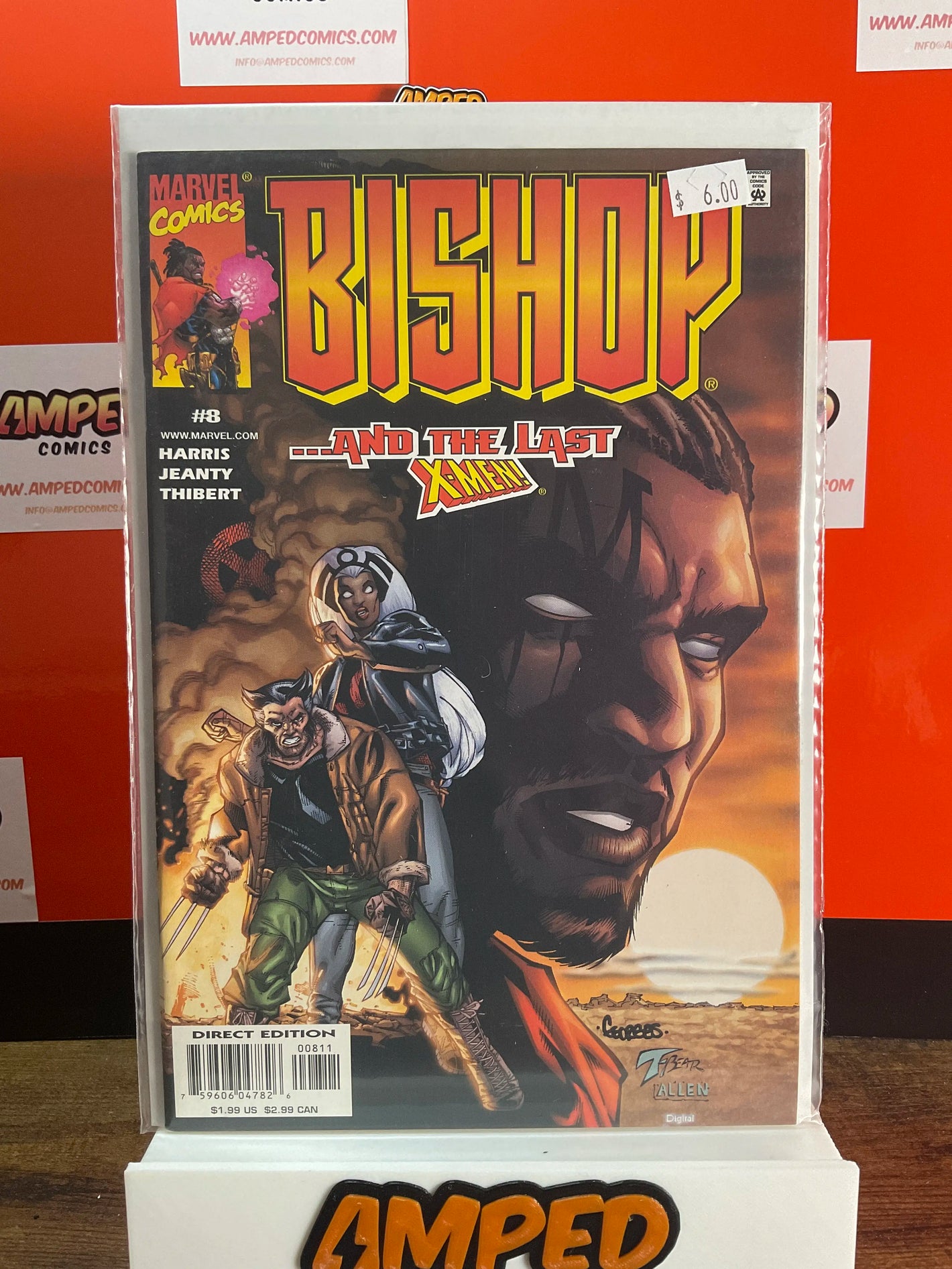 Bishop The Last X-Men 8 Marvel Comics 1999