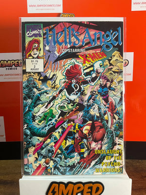 Hells Angel 2 Co-Starring X-Men Marvel Comics August 1992