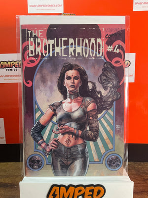 The Brotherhood 4 Marvel Comics 2001 Glenn Fabry Cover Art