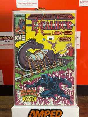 Marvel Comics Presents Excalibur 37 Featuring Black Panther