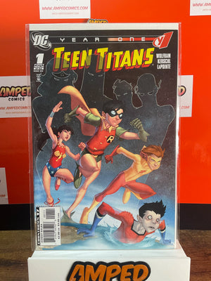 Teen Titans Year One 1 DC Comics March 2008 First Issue