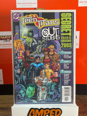 Teen Titans/Outsiders Secret Files Origins 2003 DC Comics