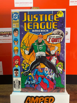 Justice League America 63 DC Comics June 1992 Green Lantern