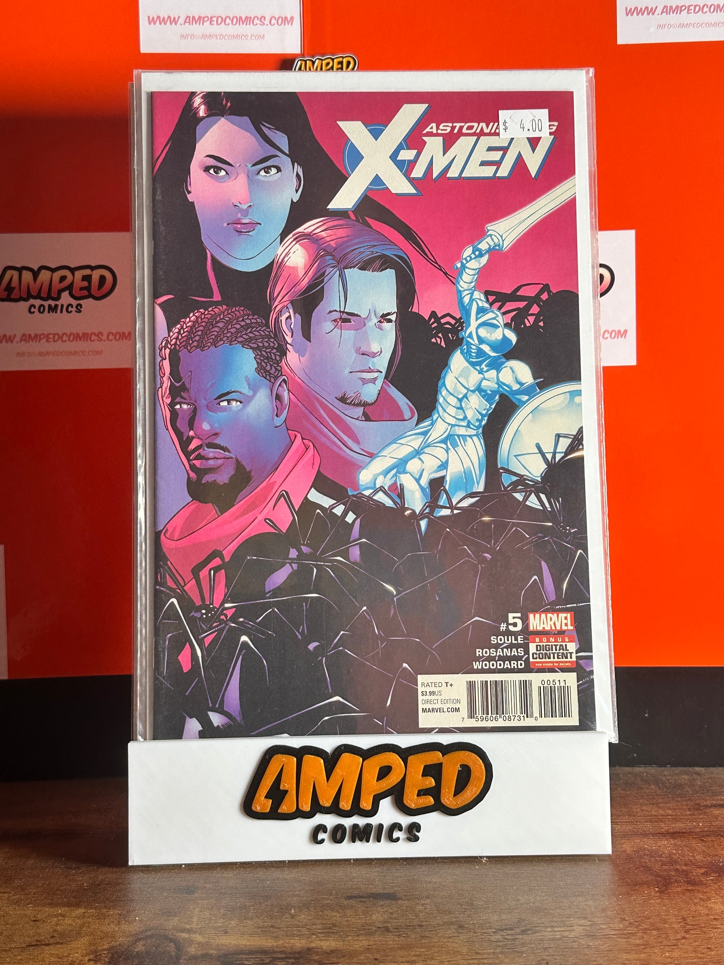 Astonishing X-Men #5 Marvel Comics (2017) Soule Rosanas Woodard