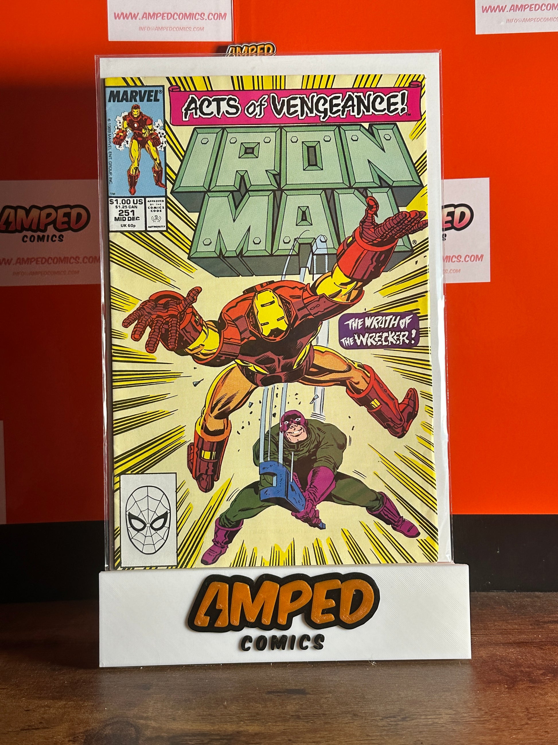 Iron Man #251 Marvel 1989 Acts of Vengeance