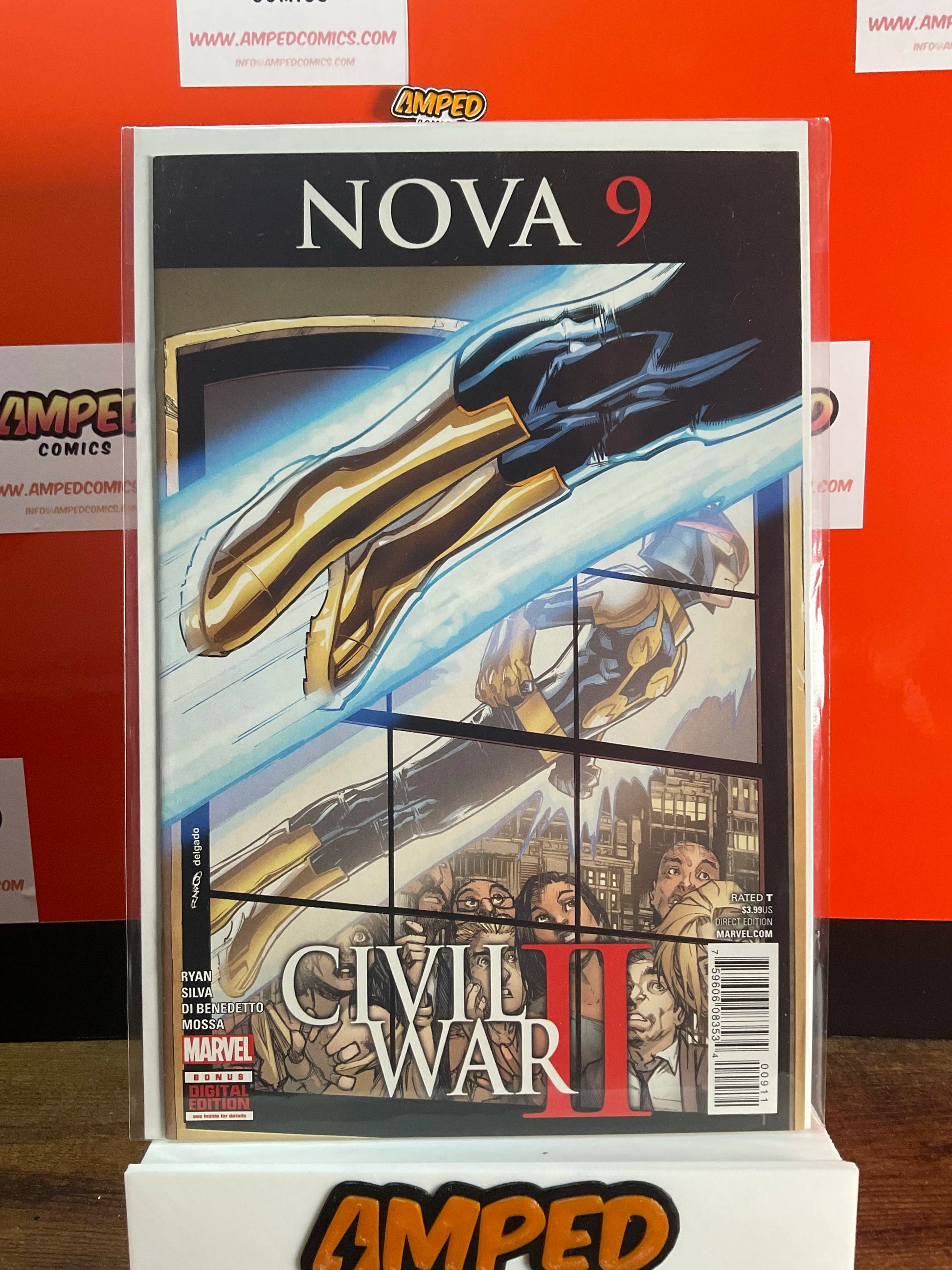 Nova 9 Civil War II Marvel Comics 2016