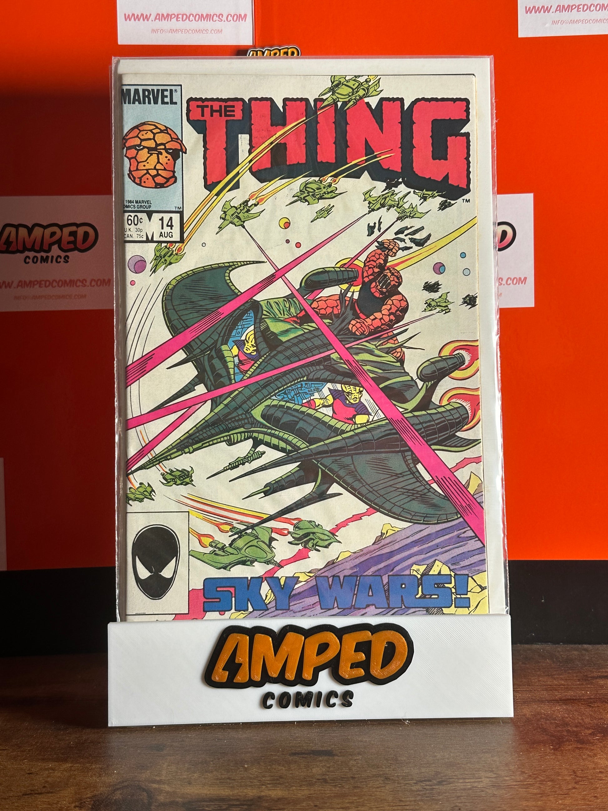 The Thing #14 Marvel Comics Aug 1984 Sky Wars!