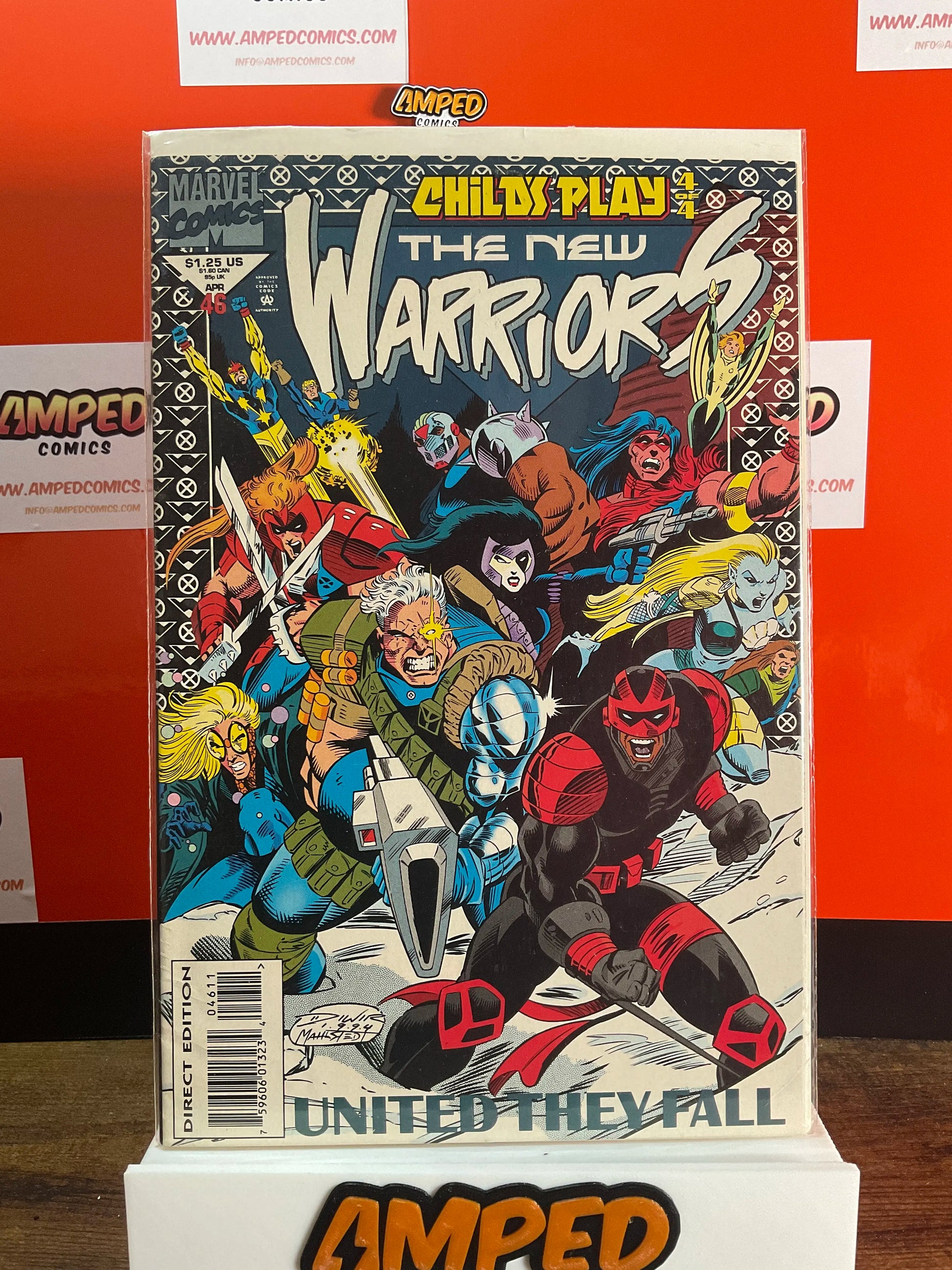 The New Warriors 46 Marvel Comics April 1994 Childs Play Part 4