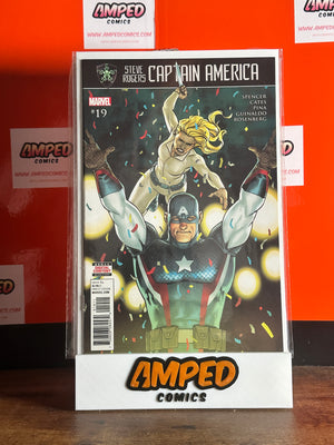 Captain America #19 Marvel Comics (2019) Spencer Cates Pina Guinaldo