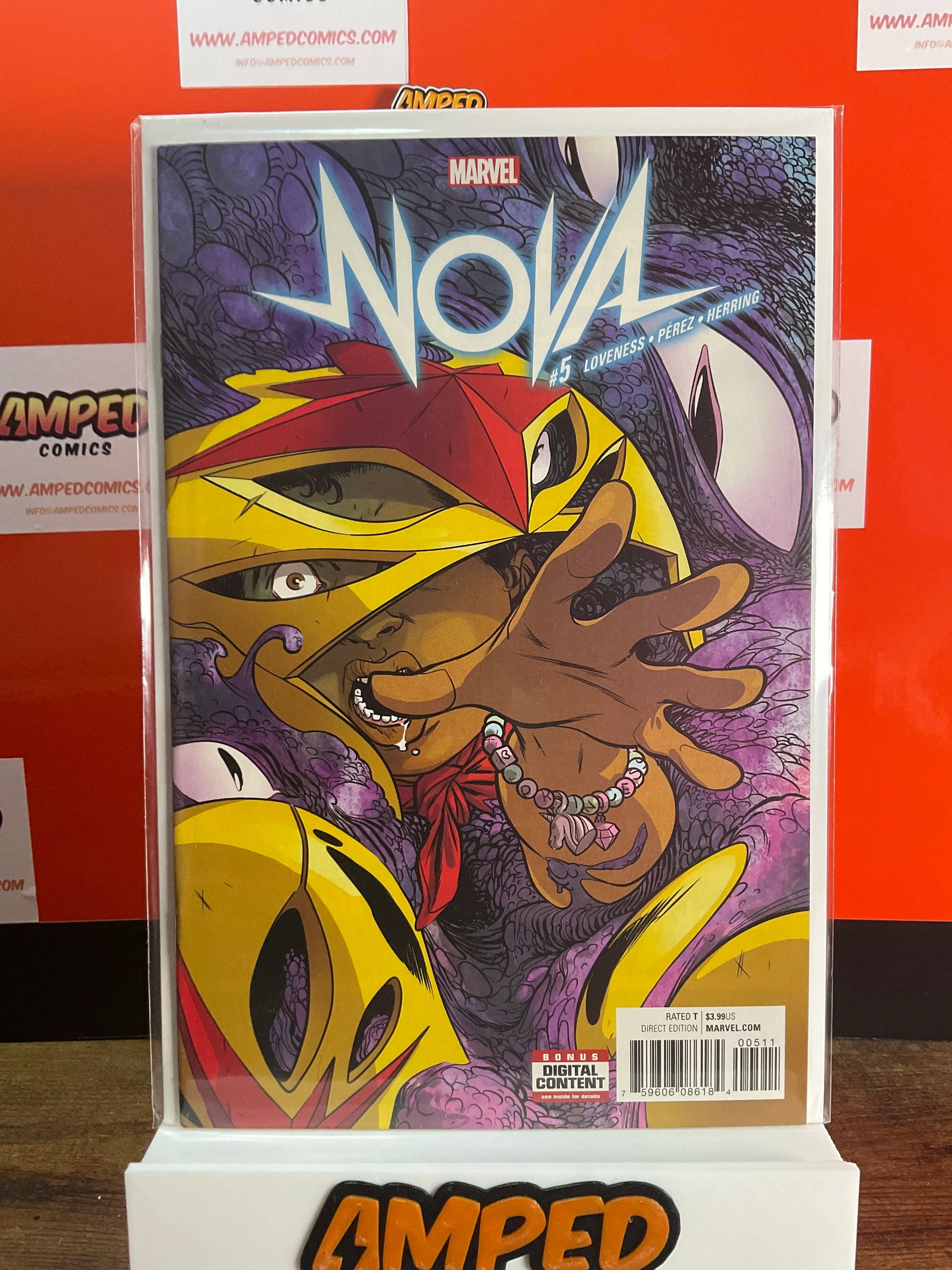 Nova 5 Marvel Comics 2016 Loveness Perez Herring