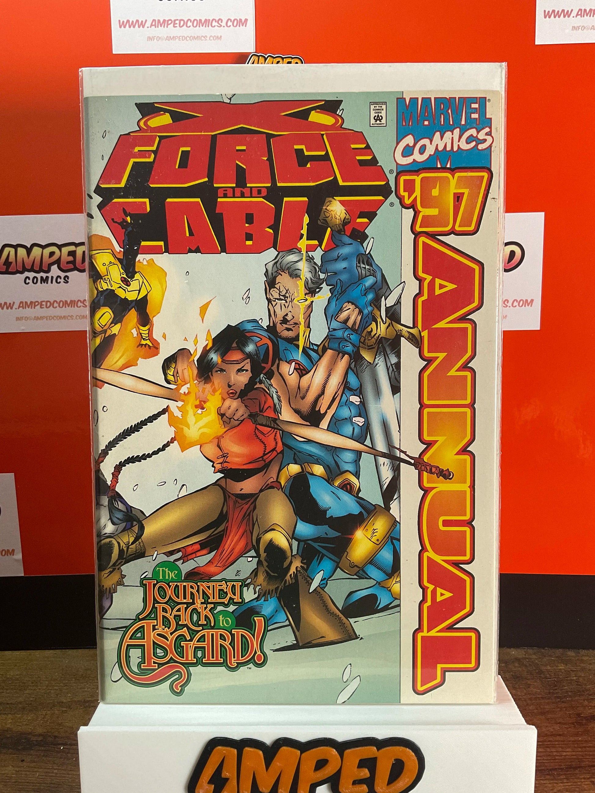 X-Force and Cable Annual 97 Marvel Comics The Journey Back to Asgard