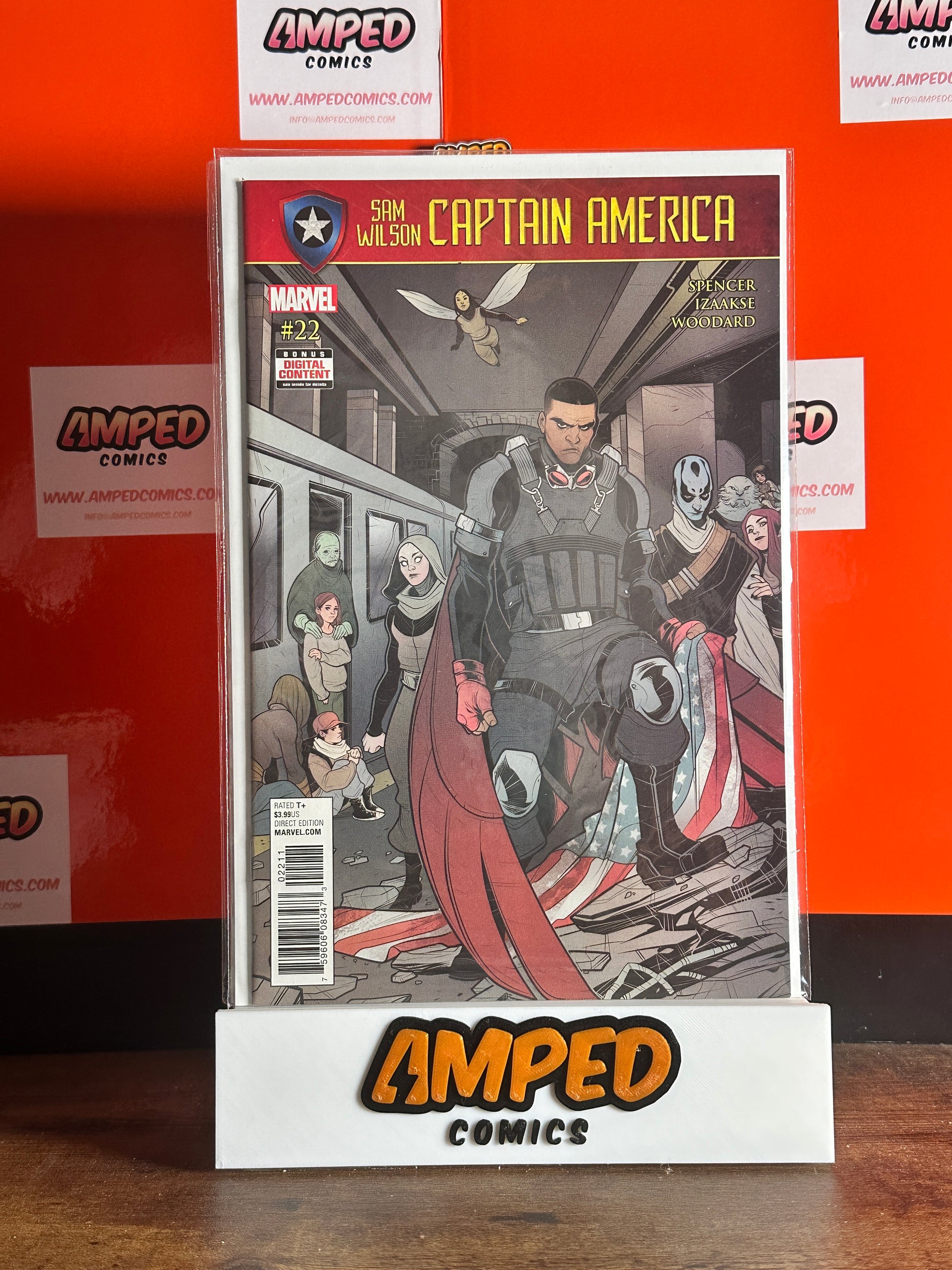 Sam Wilson: Captain America #22 Marvel Comics (2017) Spencer Izaakse