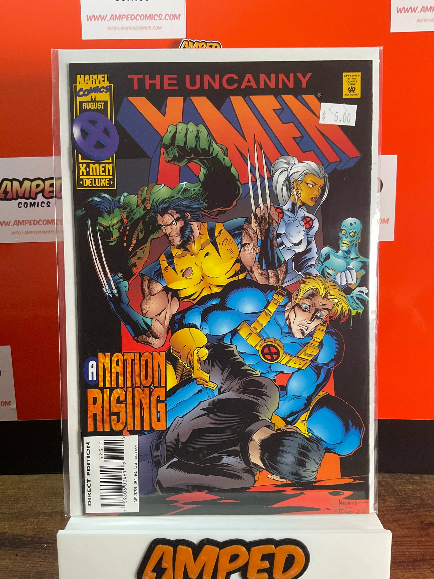 The Uncanny X-Men 298 Marvel Comics August 1993 A Nation Rising