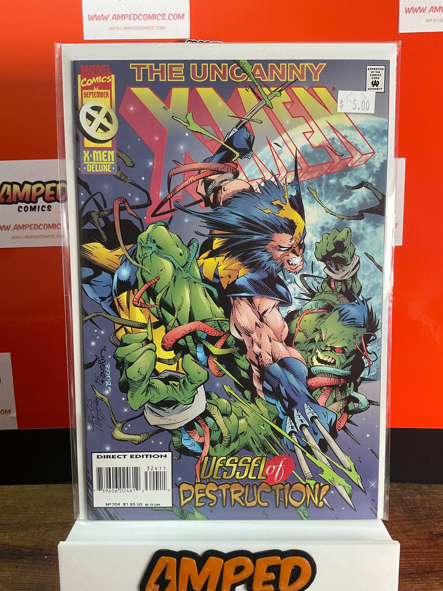 The Uncanny X-Men 324 Marvel Comics September 1995