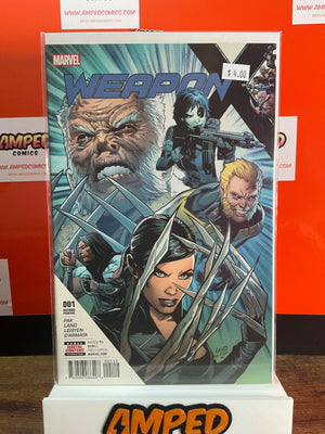 Weapon X 1 Second Printing Marvel Comics 2017