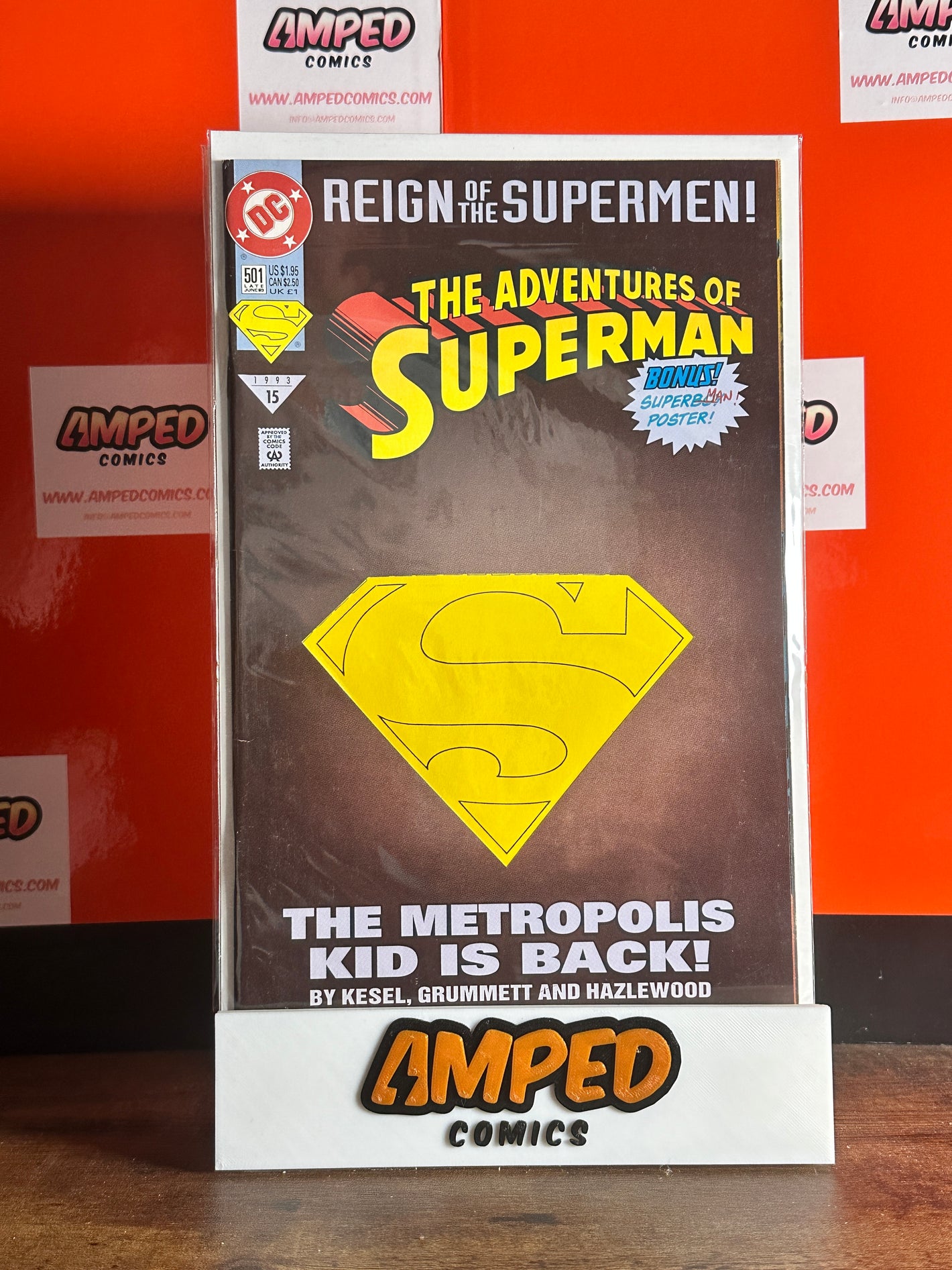 Adventures of Superman #501 DC Comics 1993 Reign of the Supermen