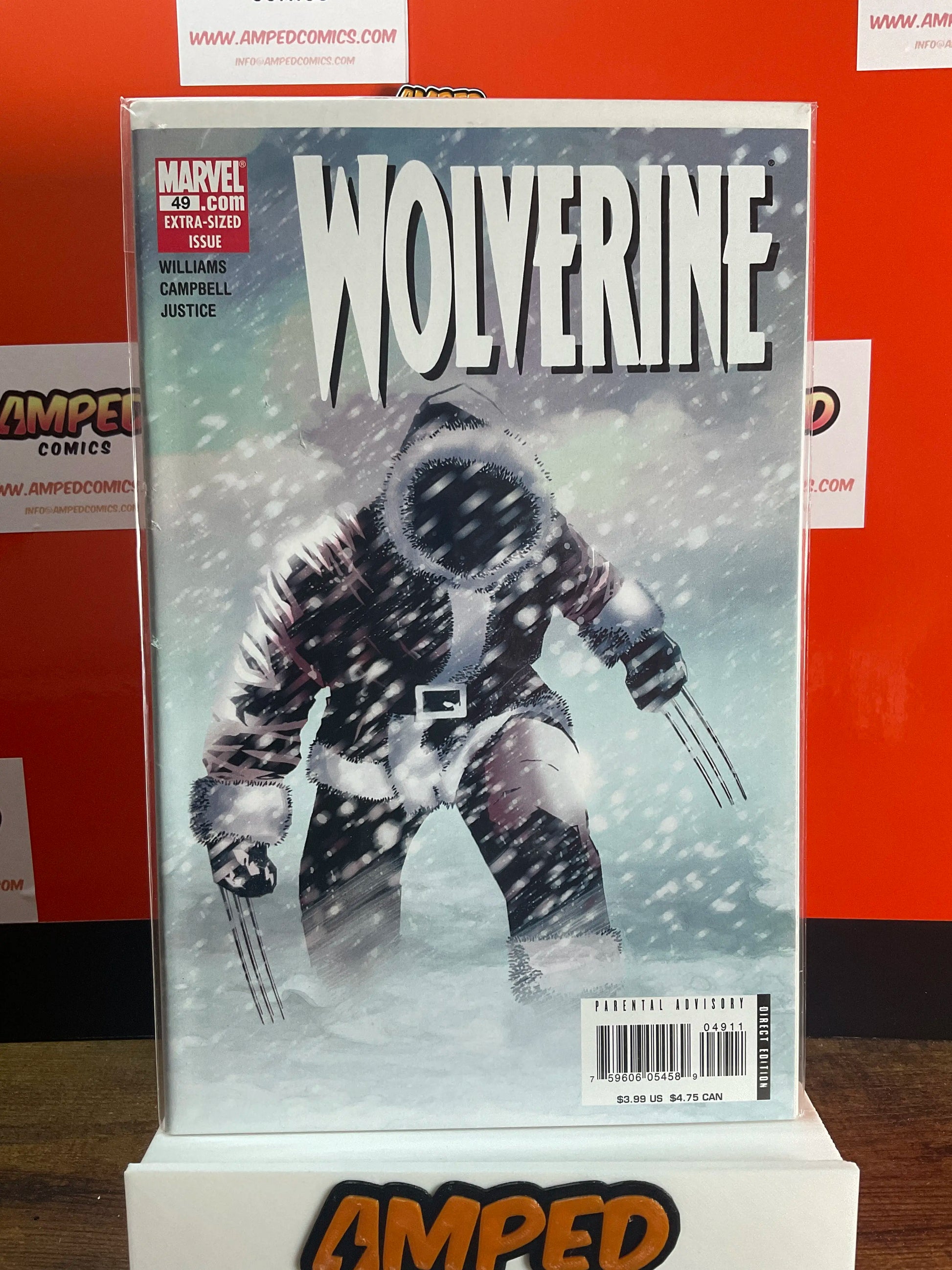 Wolverine 49 Extra-Sized Issue Marvel Comics
