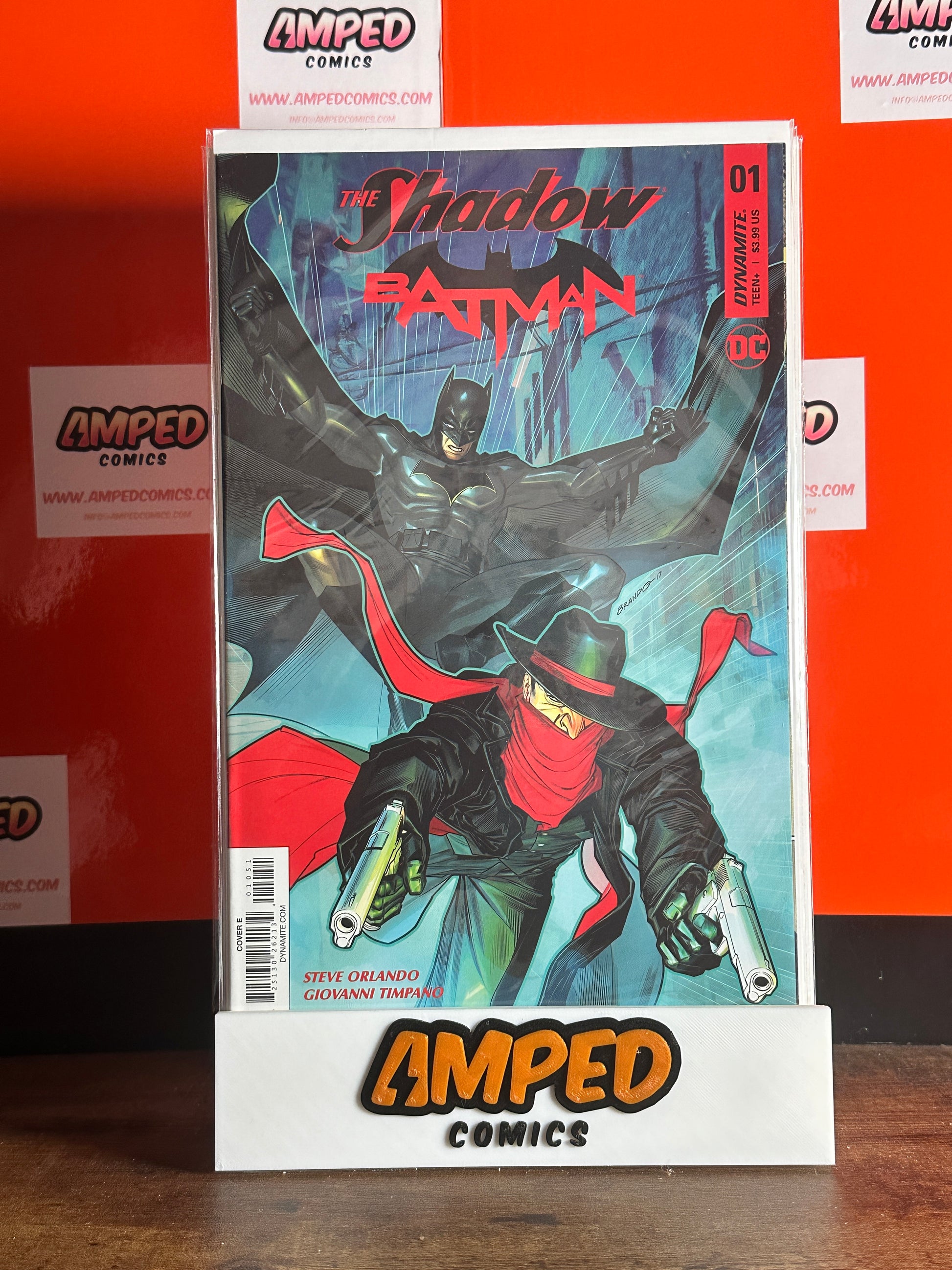 The Shadow/Batman #1 Dynamite Entertainment (Cover E)