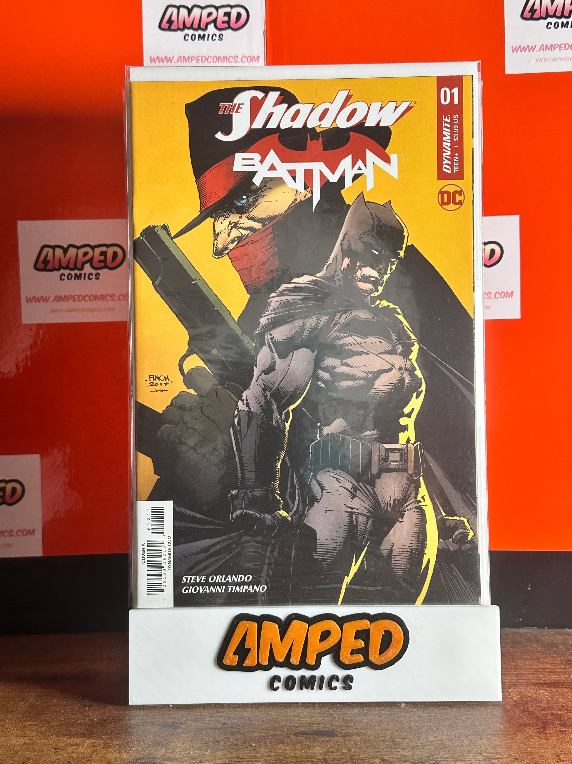 The Shadow/Batman #01 Dynamite Comics 2017 Cover A