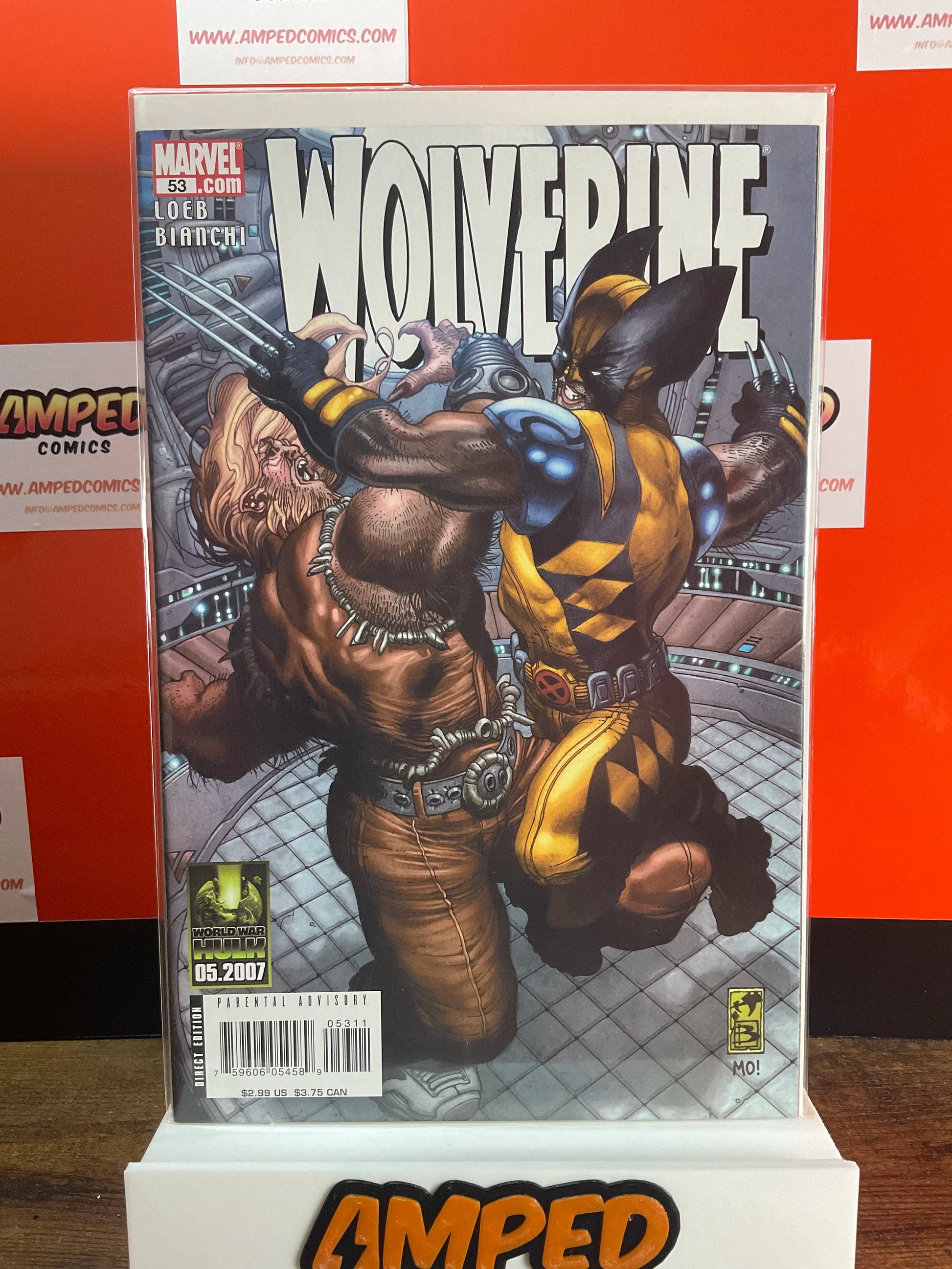 Wolverine 53 (May 2007, Marvel) Loeb Bianchi