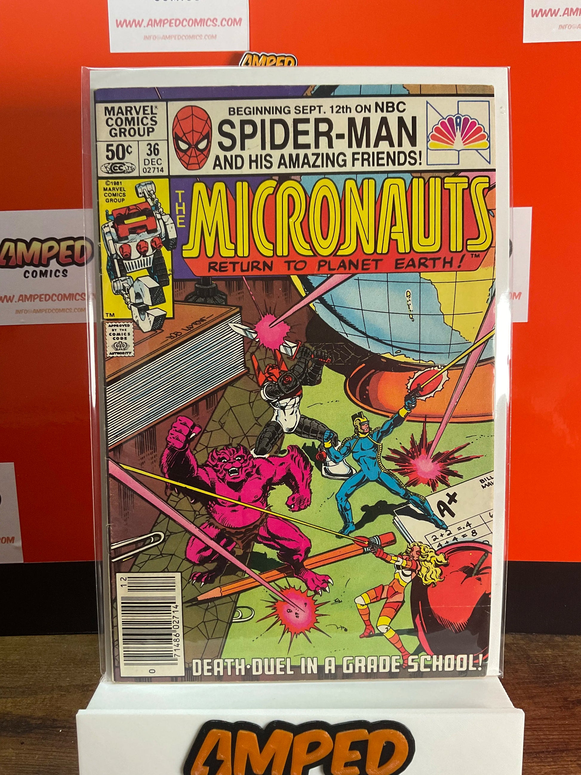 The Micronauts 36 Marvel Comics Dec 1981