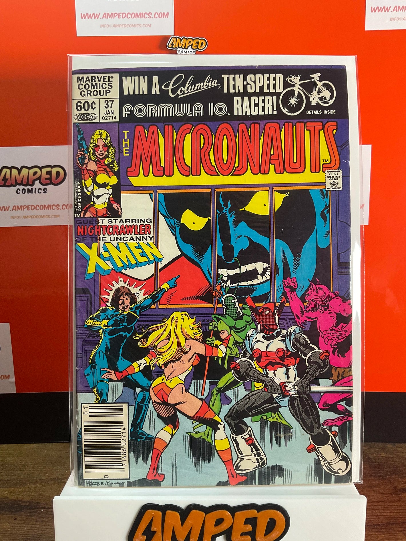 The Micronauts 37 Marvel Comics Jan 1982 Nightcrawler Appearance