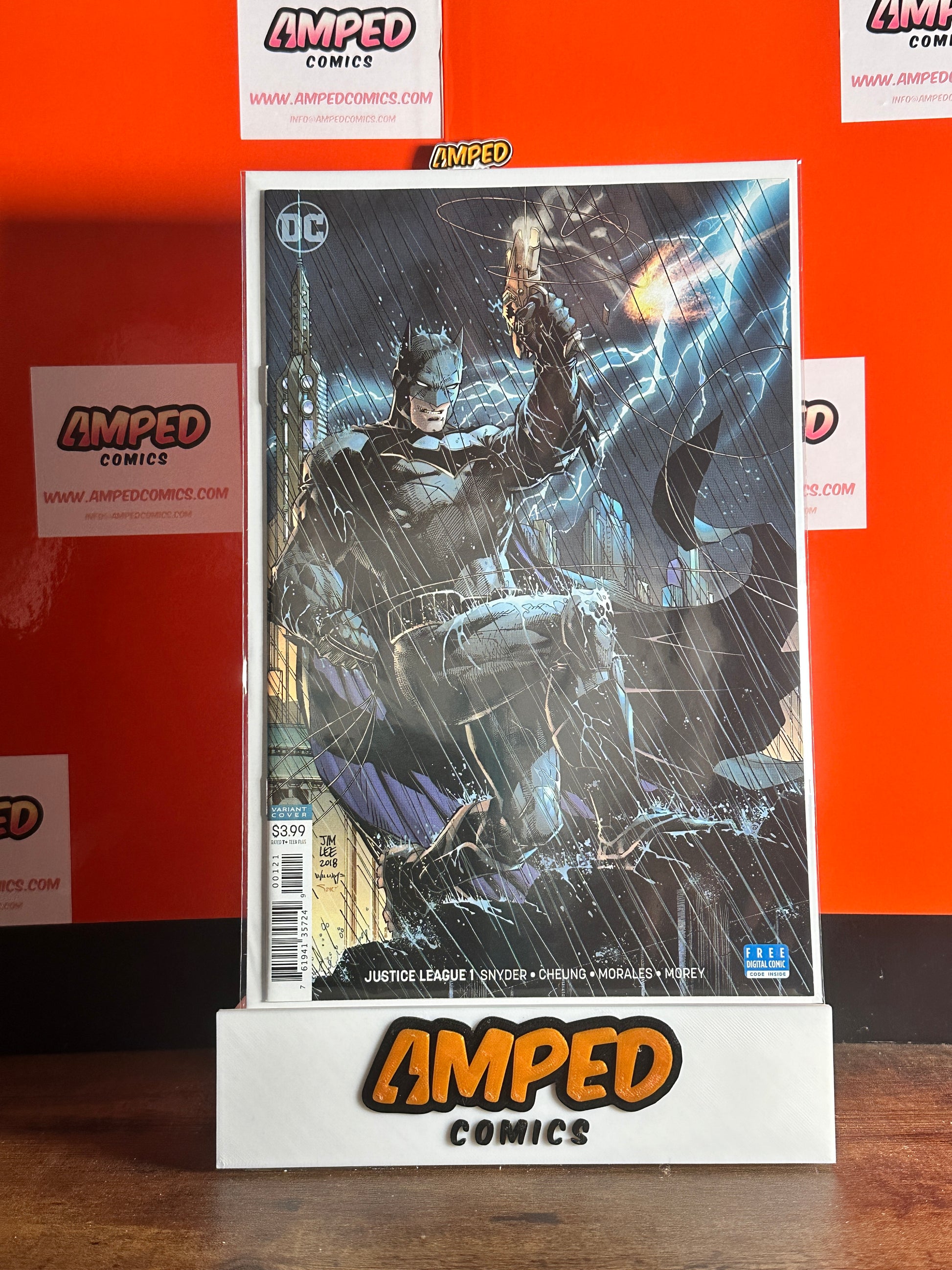 Justice League #1 Variant Cover DC Comics 2018 Jim Lee Cover Art