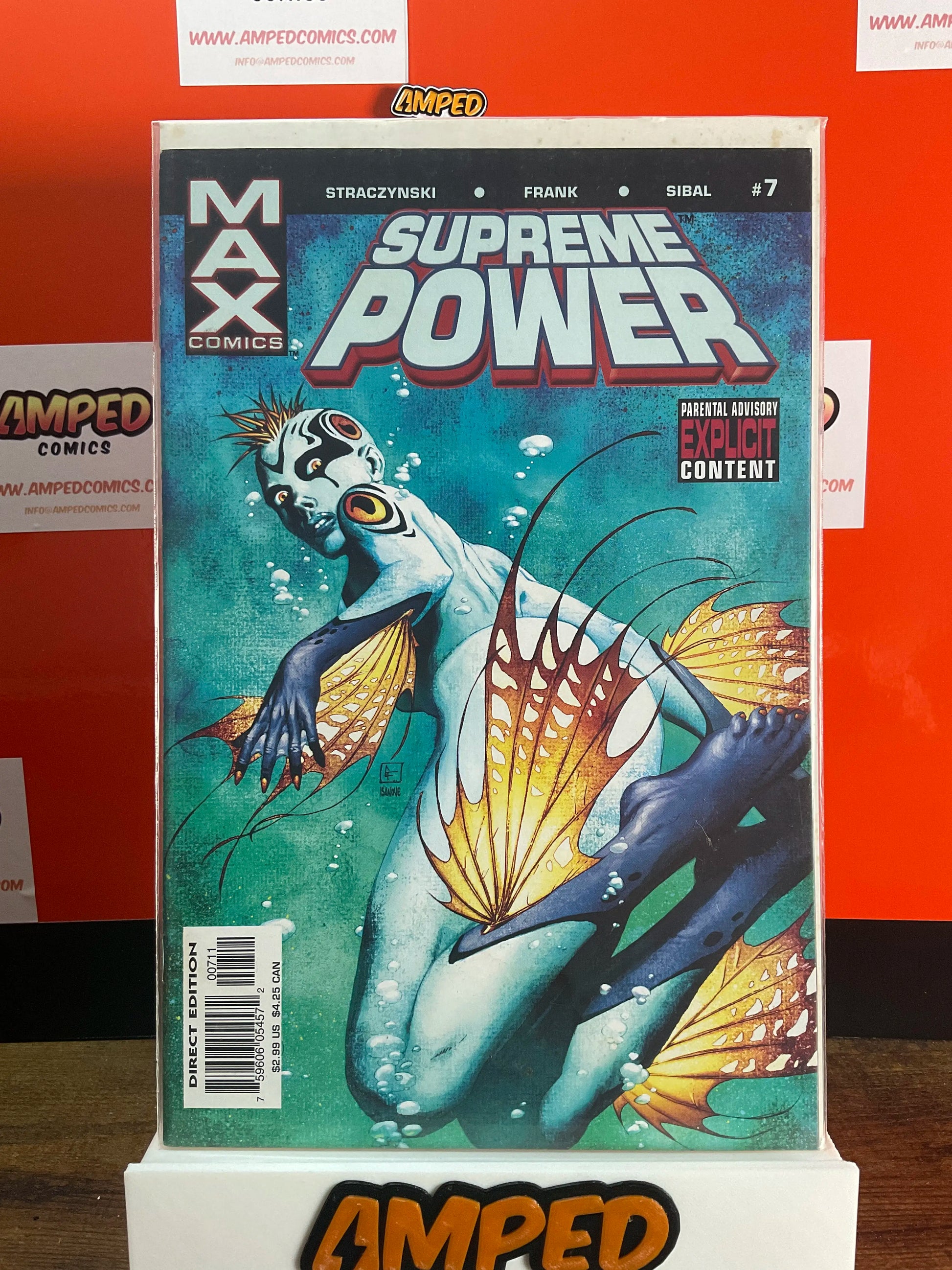 Supreme Power 7 MAX Comics 2004 Straczynski Frank Sibal