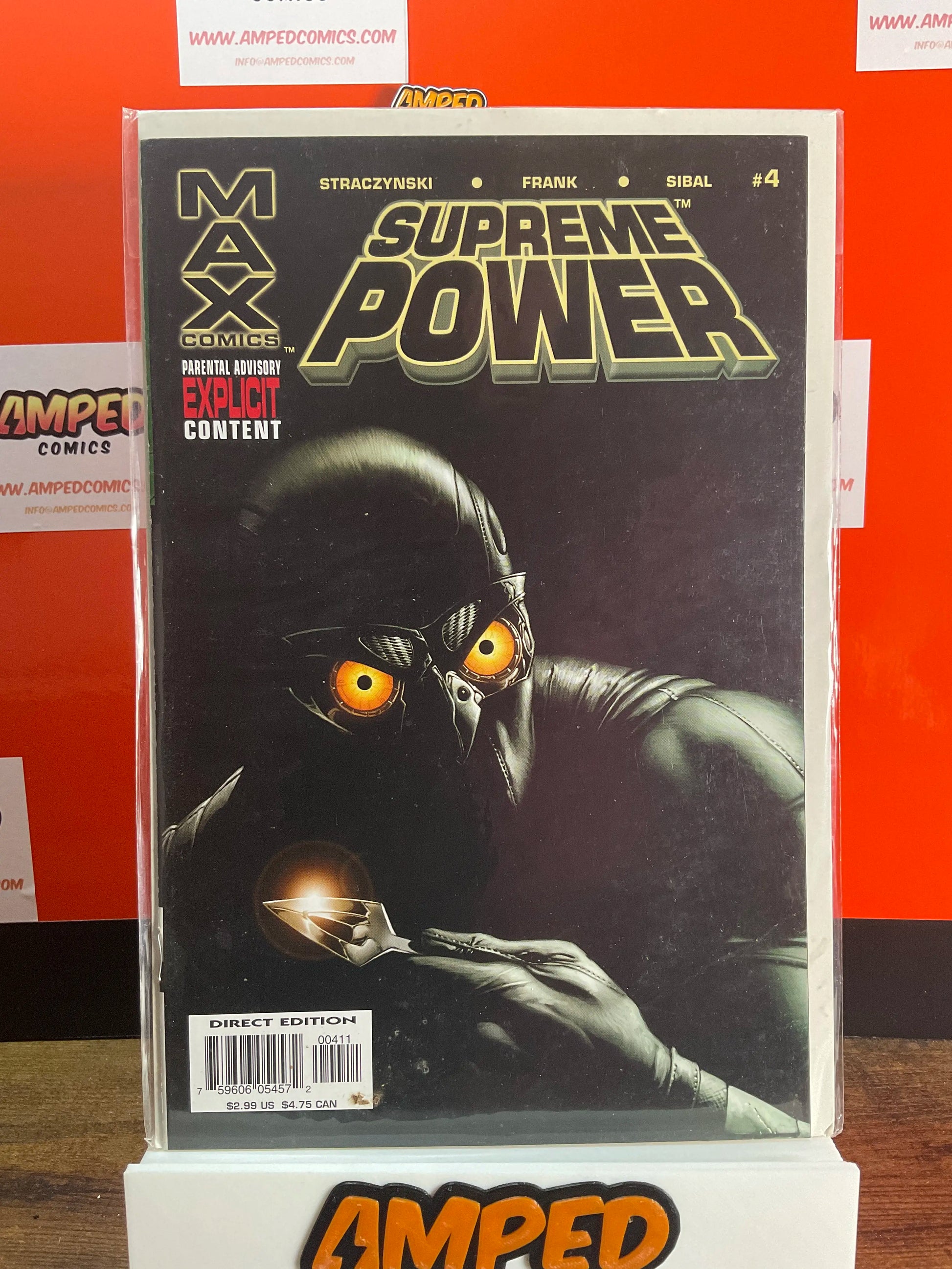 Supreme Power 4 MAX Comics 2003 Straczynski Frank Sibal
