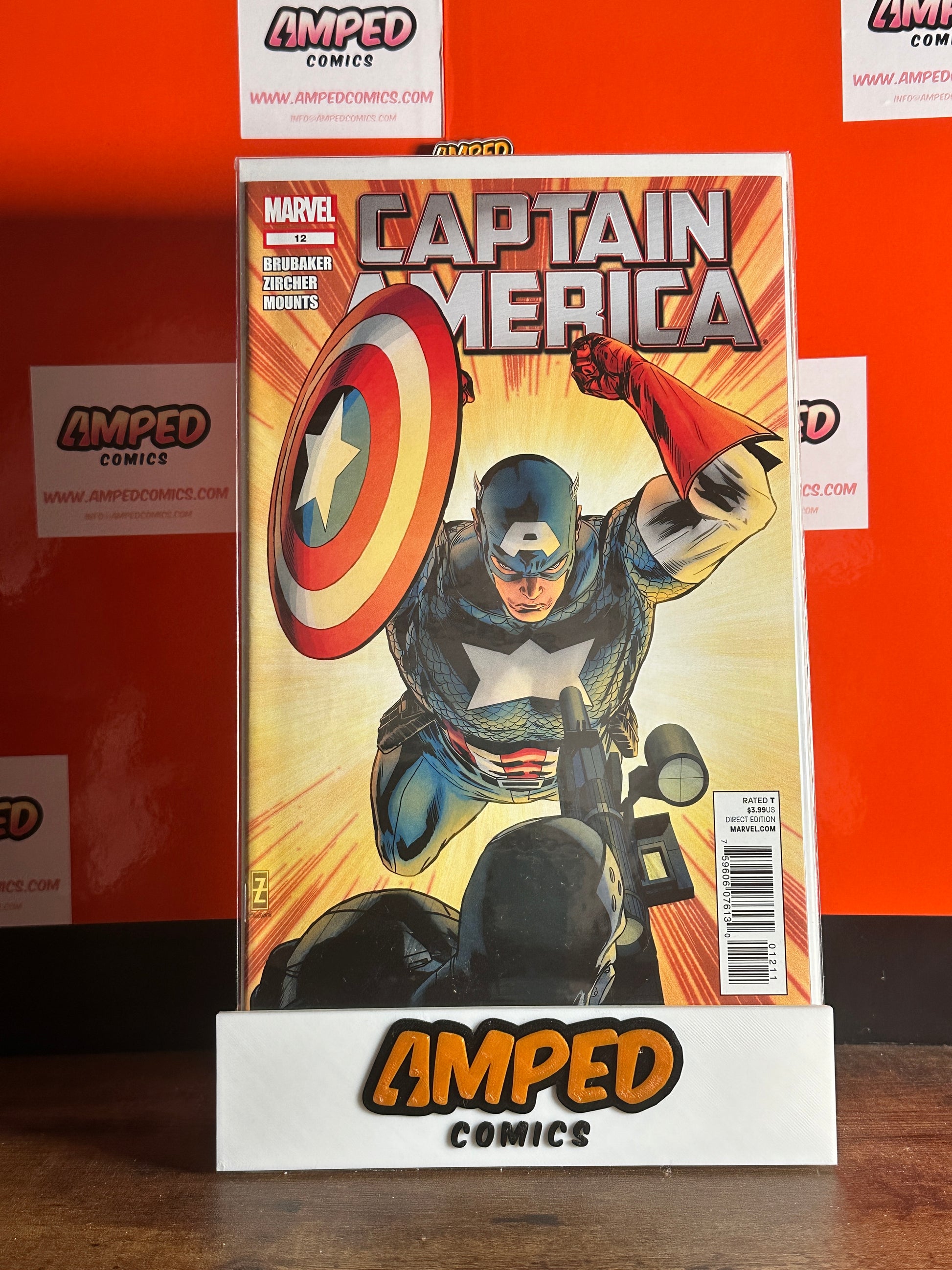 Captain America #12 Marvel Comics (Direct Edition)