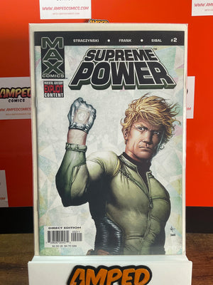 Supreme Power 2 MAX Comics 2003 Straczynski Frank Explicit Content
