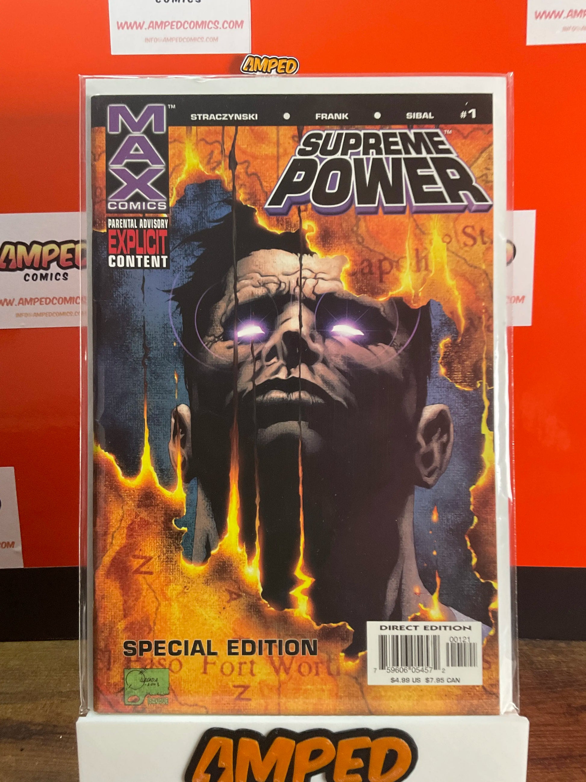 Supreme Power 1 Special Edition MAX Comics 2003