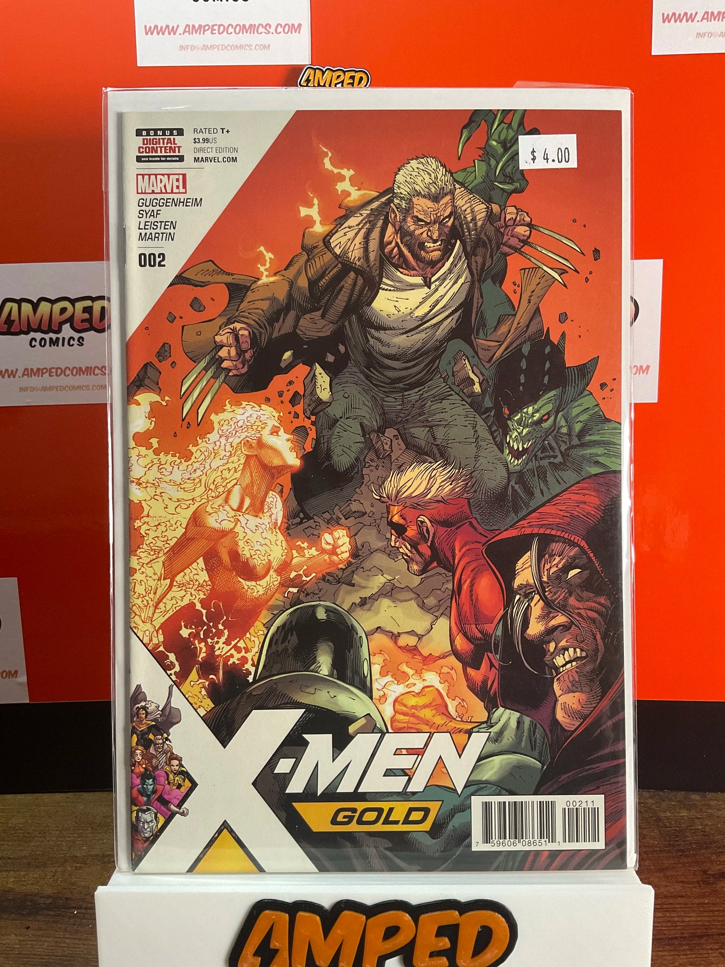 X-Men Gold 2 Marvel Comics 2017 Guggenheim Syaf Leisten Martin