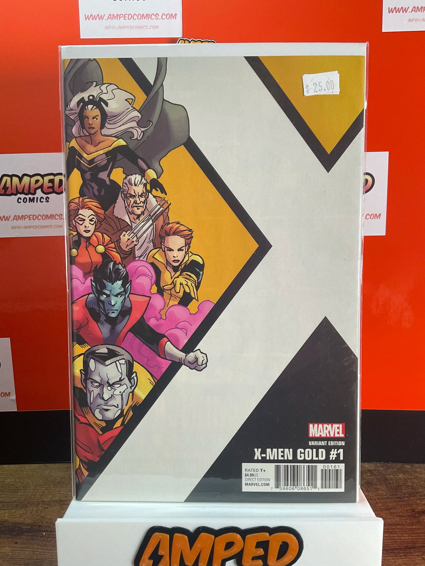 X-Men Gold 1 Variant Edition Marvel Comics