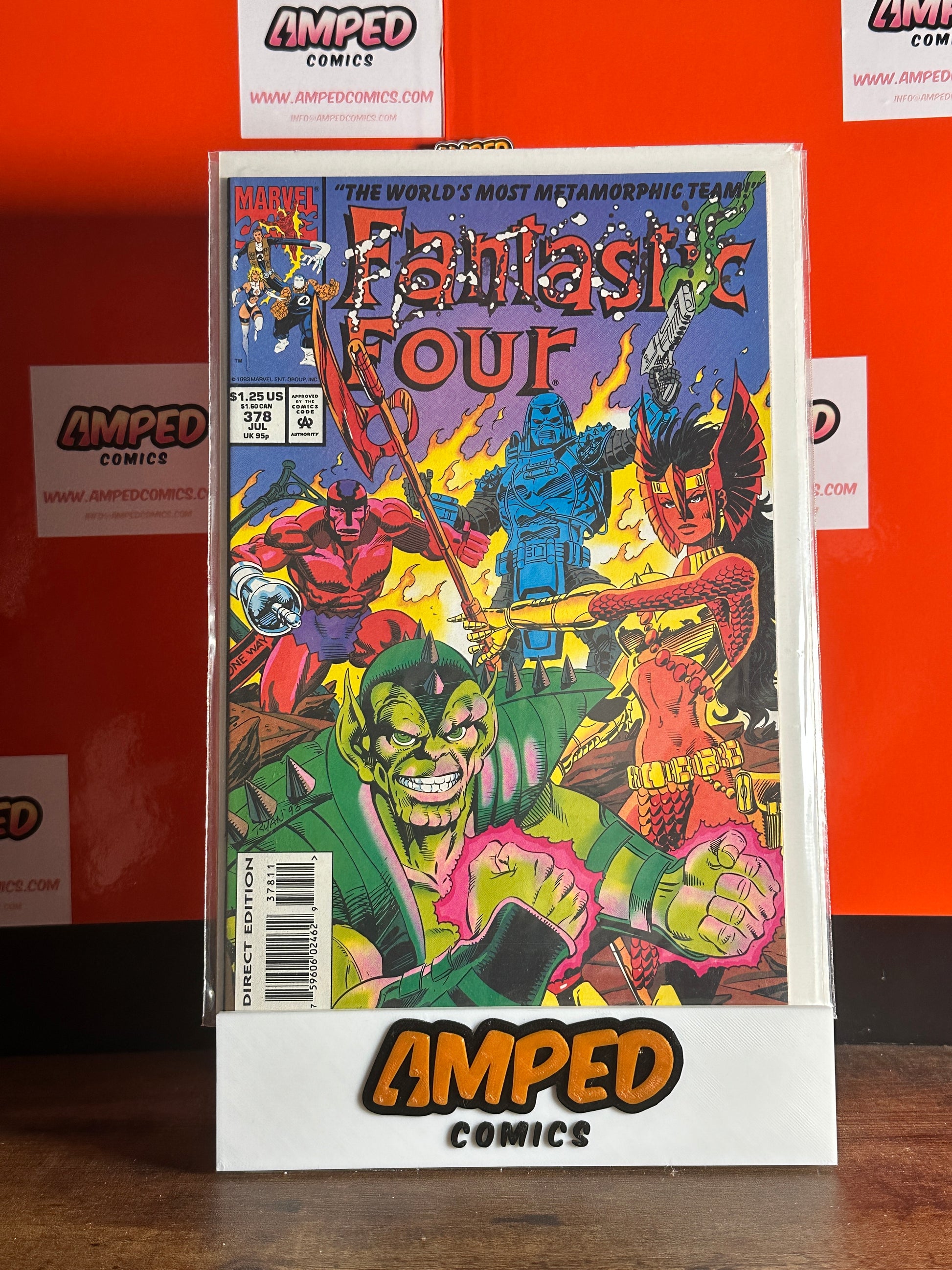 Fantastic Four #378 Marvel Comics Jul 1993