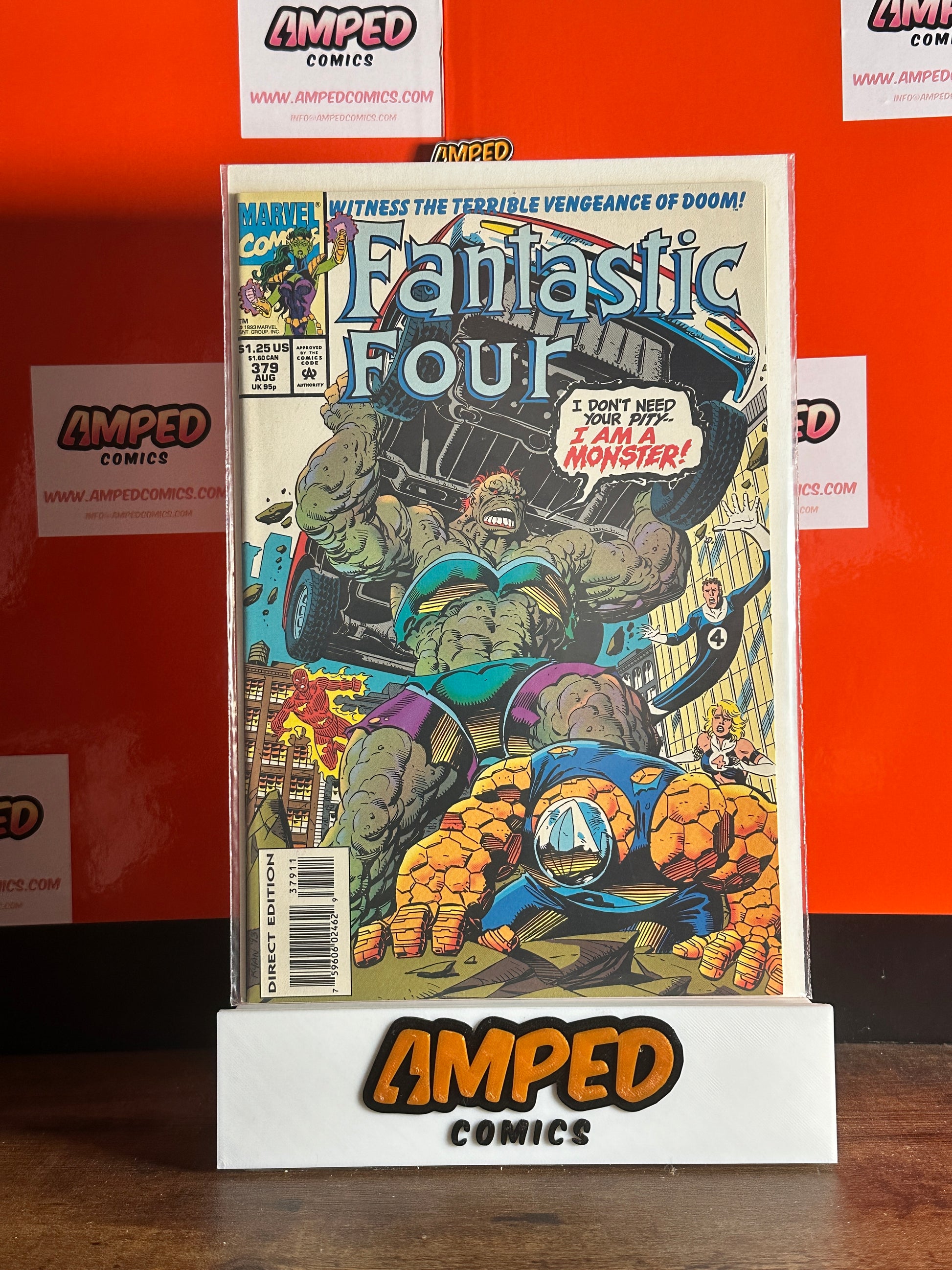 Fantastic Four #379 Marvel Comics Aug 1993